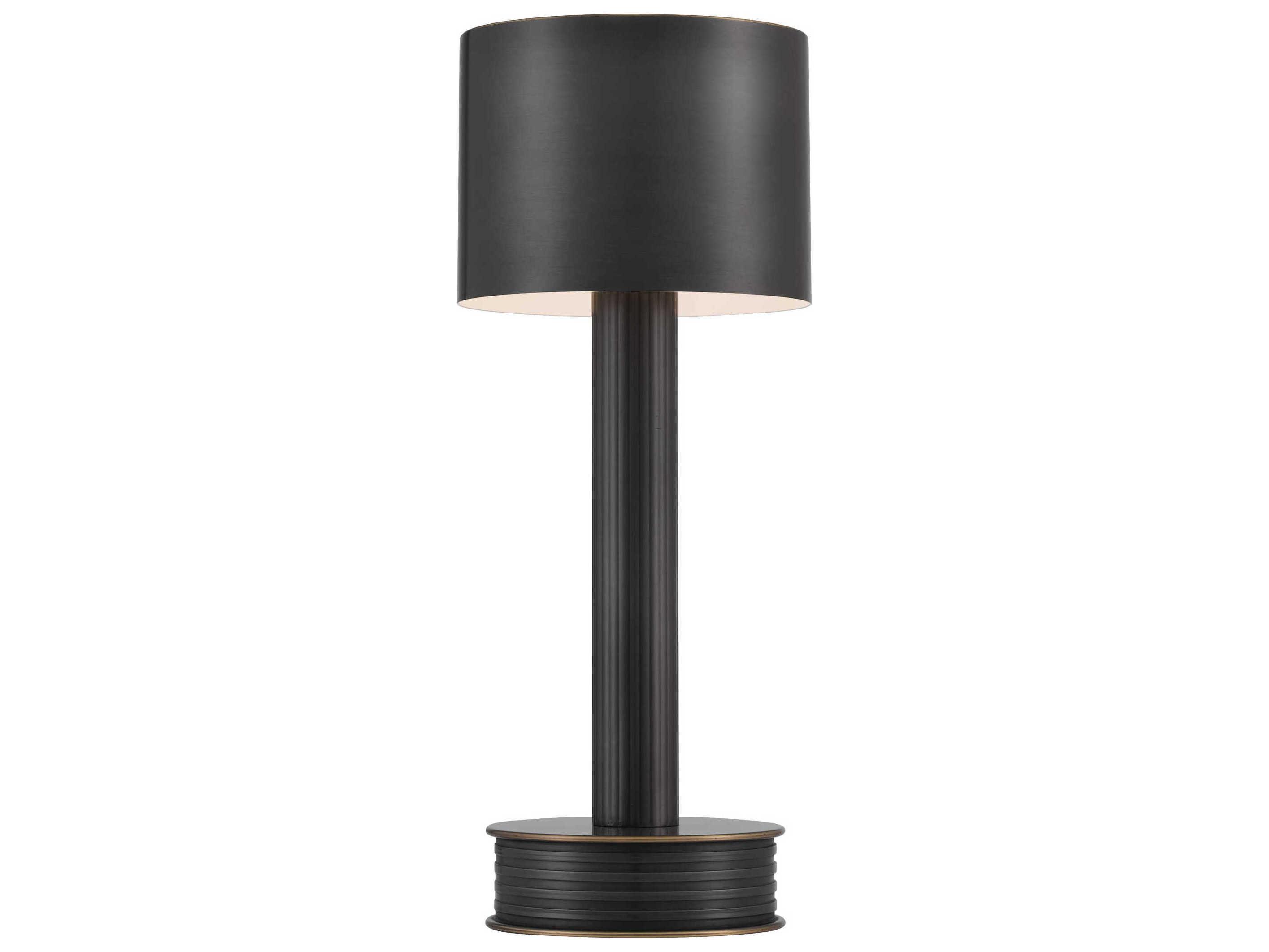 Currey & Company Traverse Oil Rubbed Bronze Metal Table Lamp