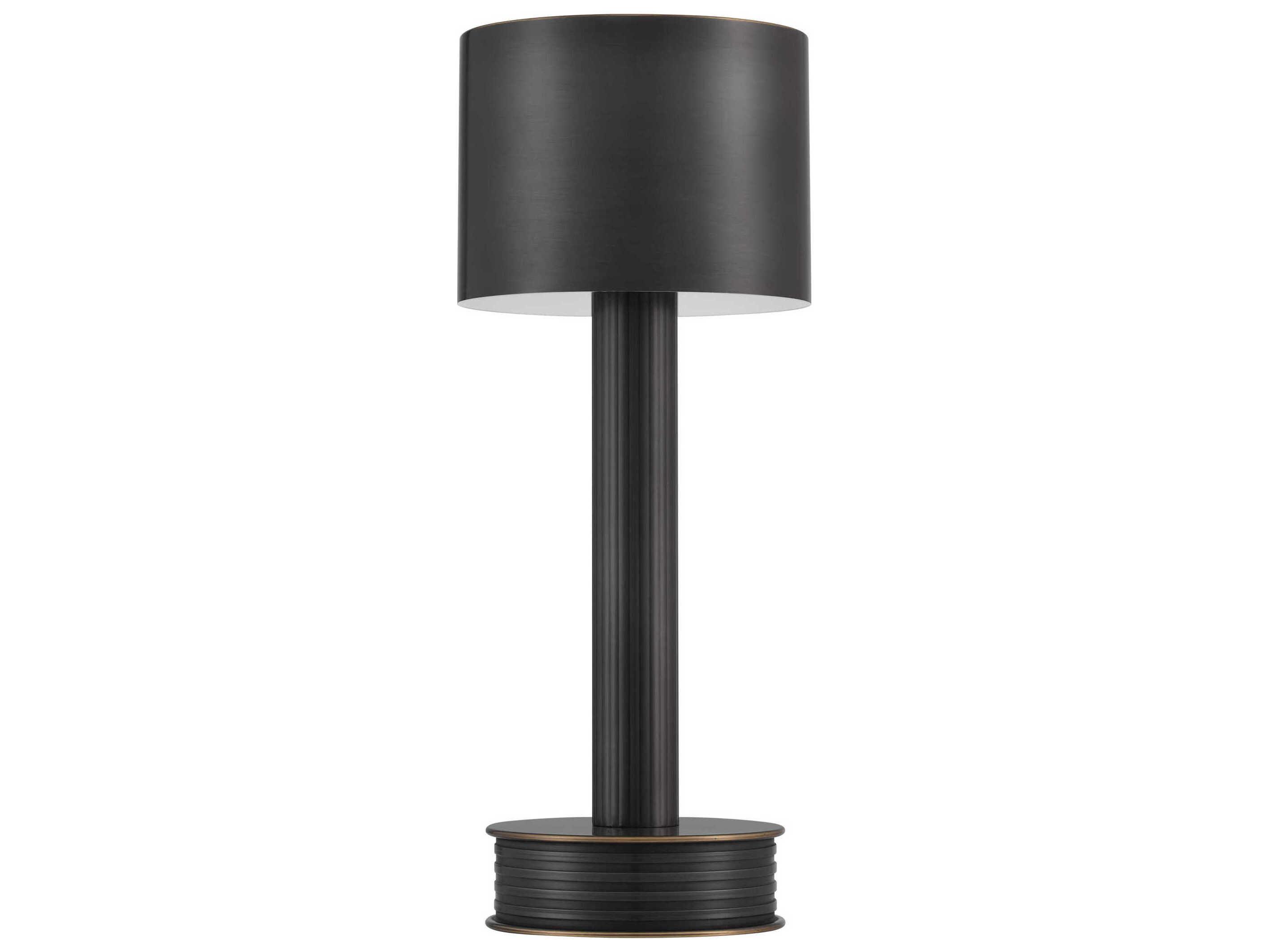 Currey & Company Traverse Oil Rubbed Bronze Metal Table Lamp