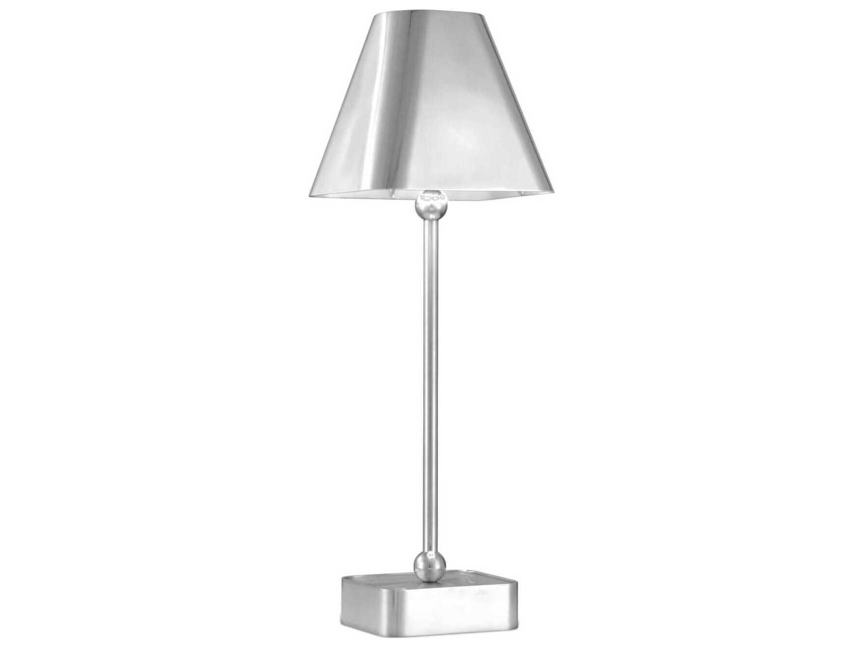 Currey & Company Gadabout 1-Light Polished Nickel Table Lamp