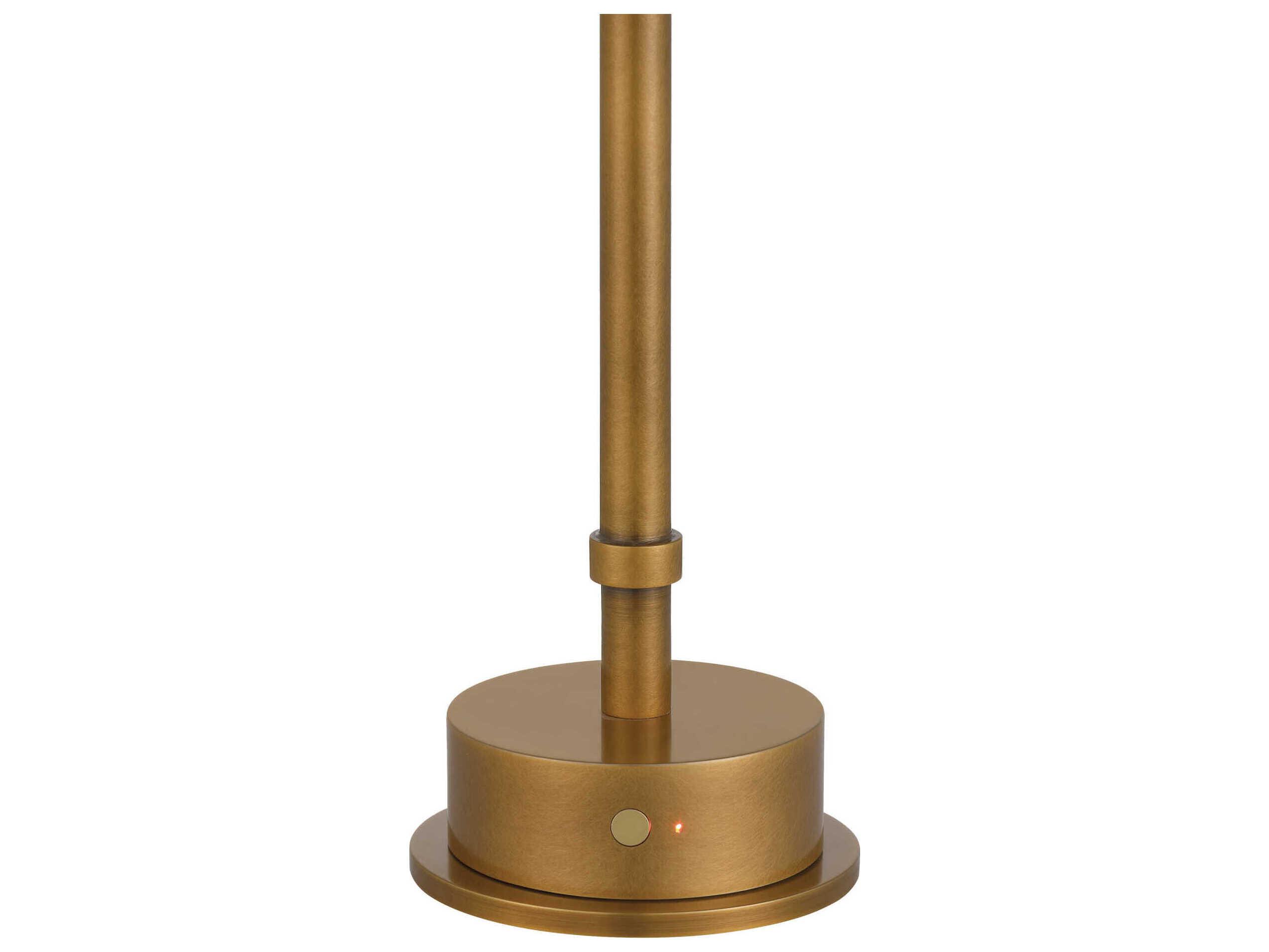 Currey & Company Paseo 1-Light Polished Antique Brass Table Lamp