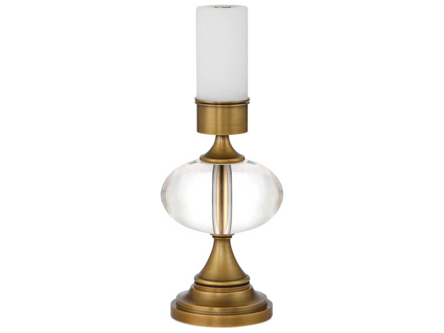 Currey & Company Sashay Polished Antique Brass Table Lamp
