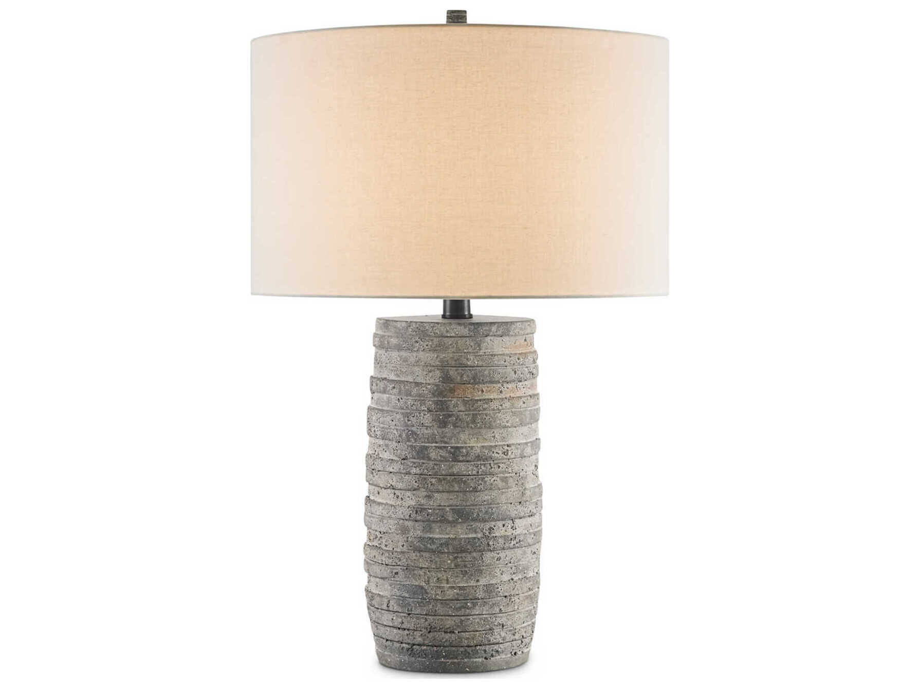 Currey & Company Innkeeper Innkeeper Rustic Gray Table Lamp