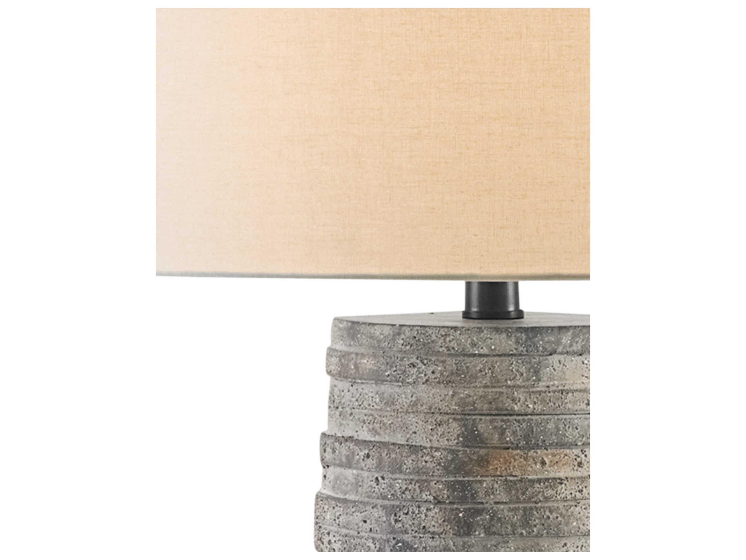 Currey & Company Innkeeper Innkeeper Rustic Gray Table Lamp