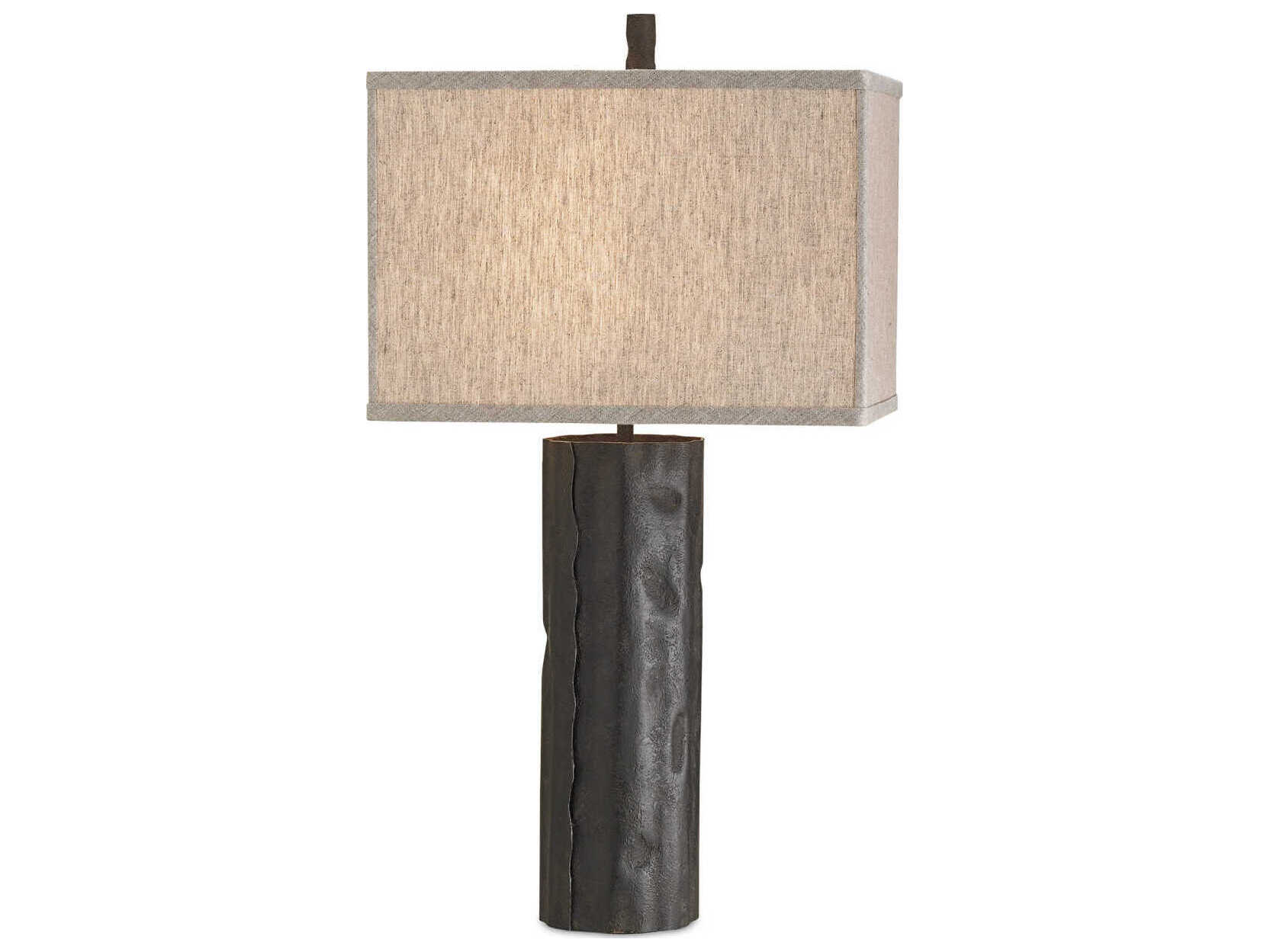 Currey & Company Caravan Mole Black Table Lamp