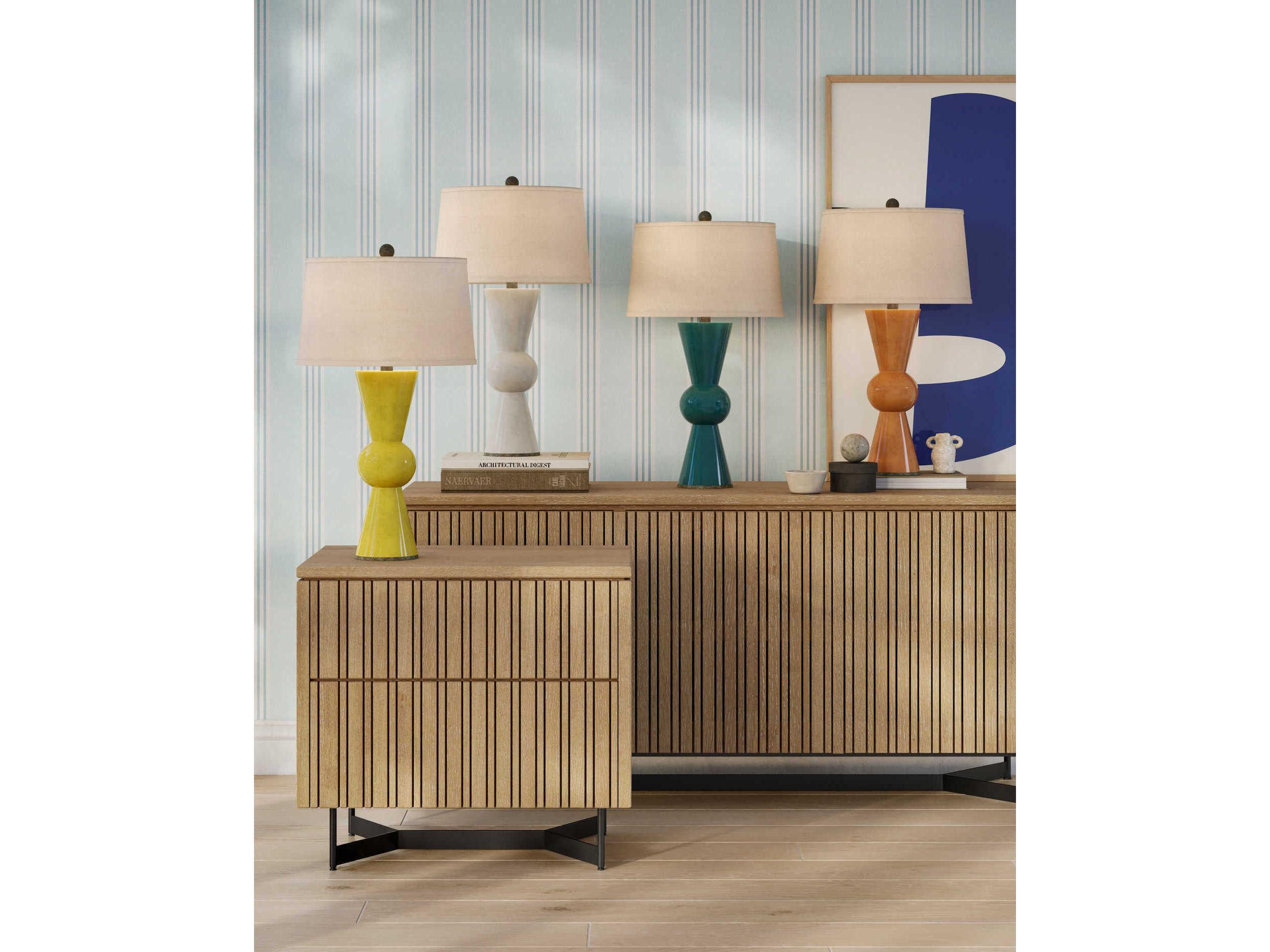 Currey & Company Upbeat Teal Blue Table Lamp