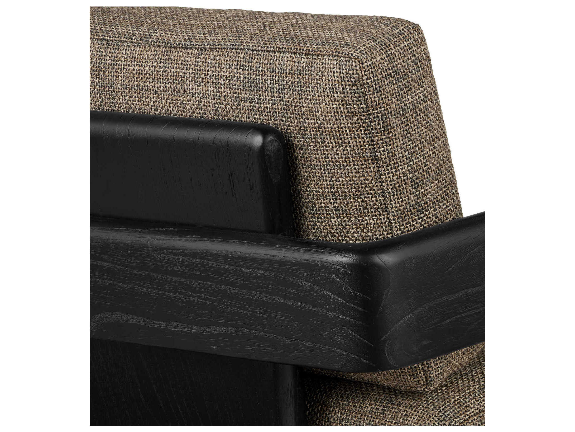 Currey & Company Theo Brown Fabric Accent Chair