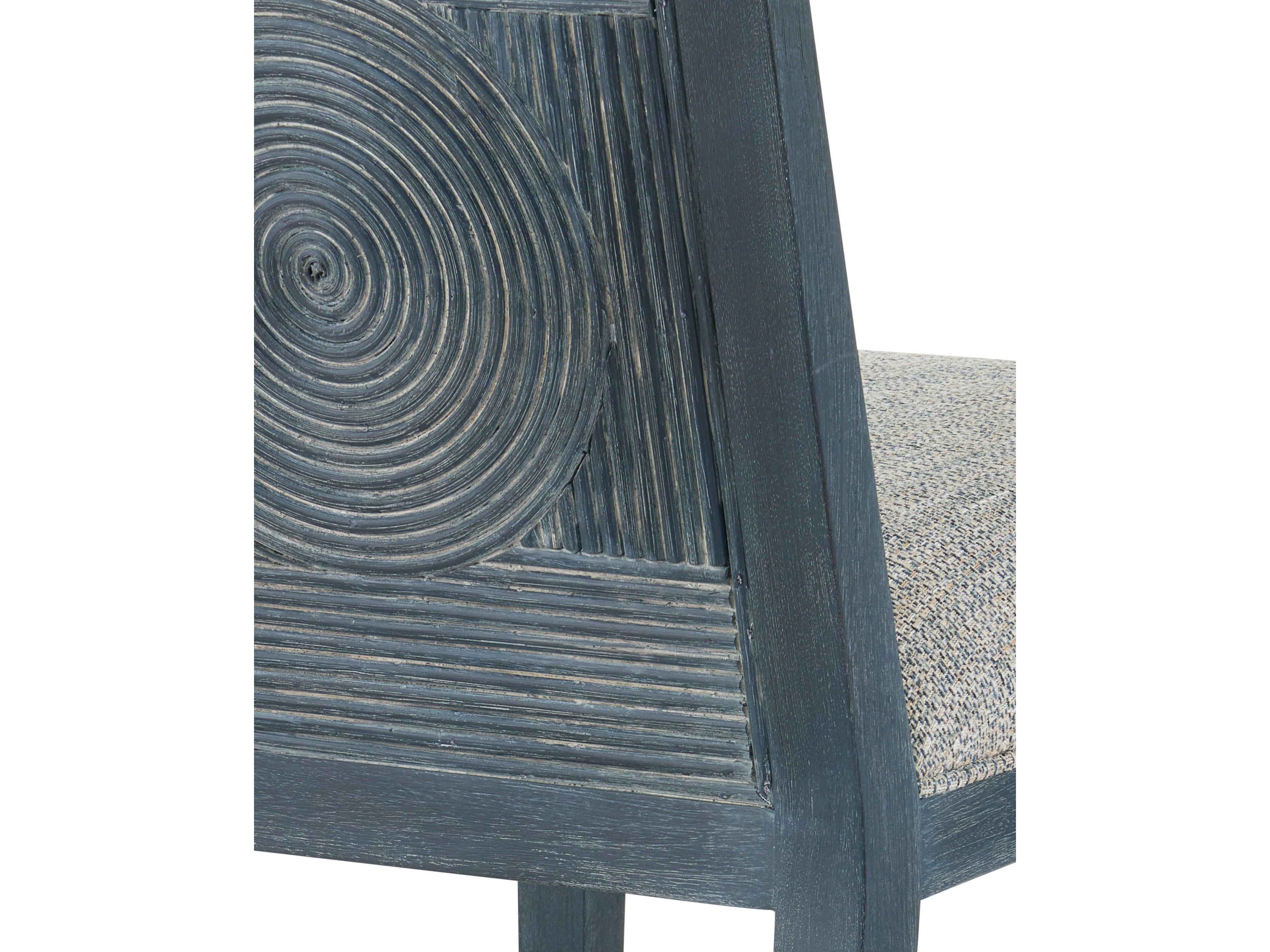 Currey & Company Santos Upholstered Mahogany Wood Counter Stool