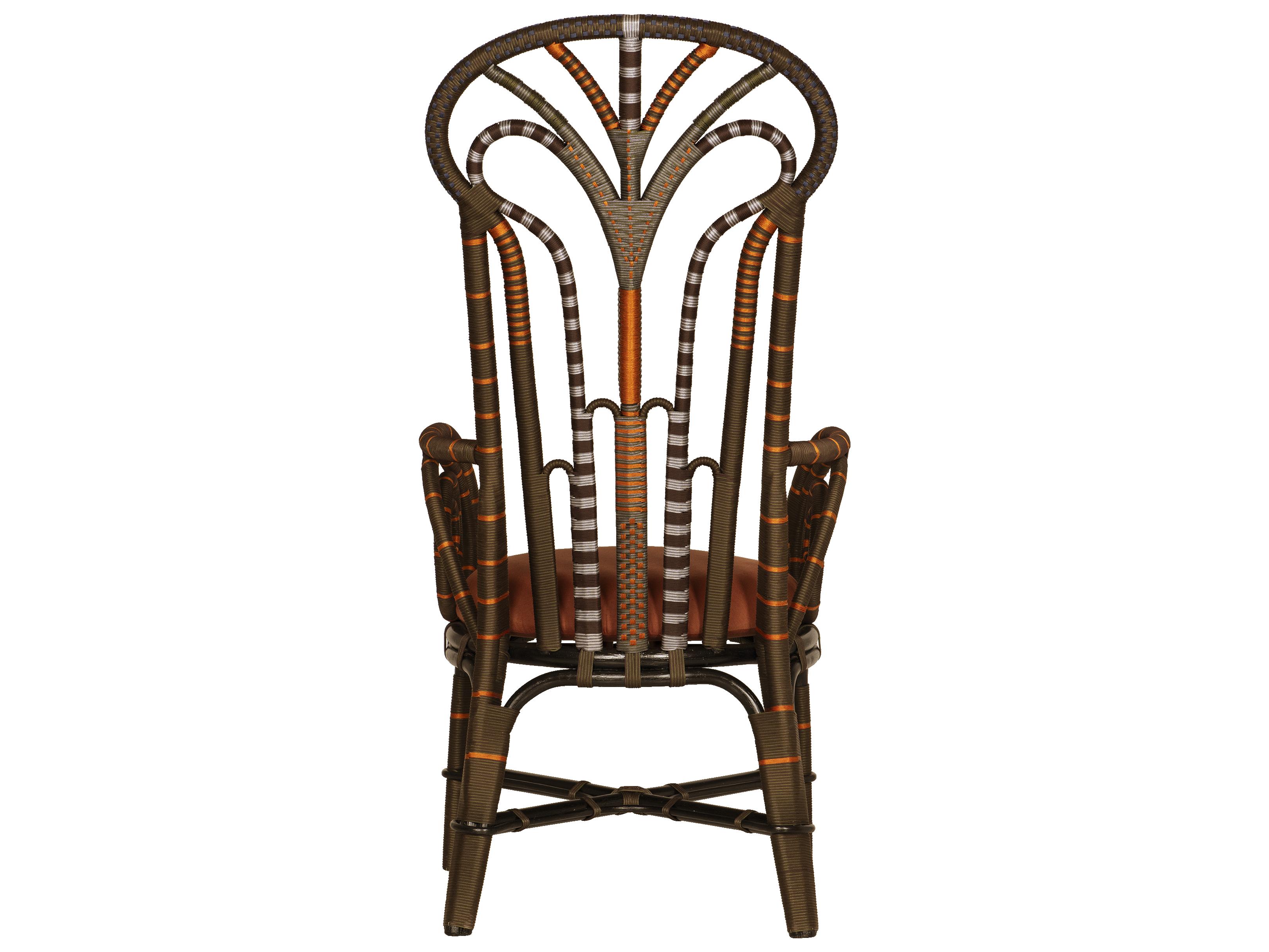 Currey & Company Benin Brown Accent Chair