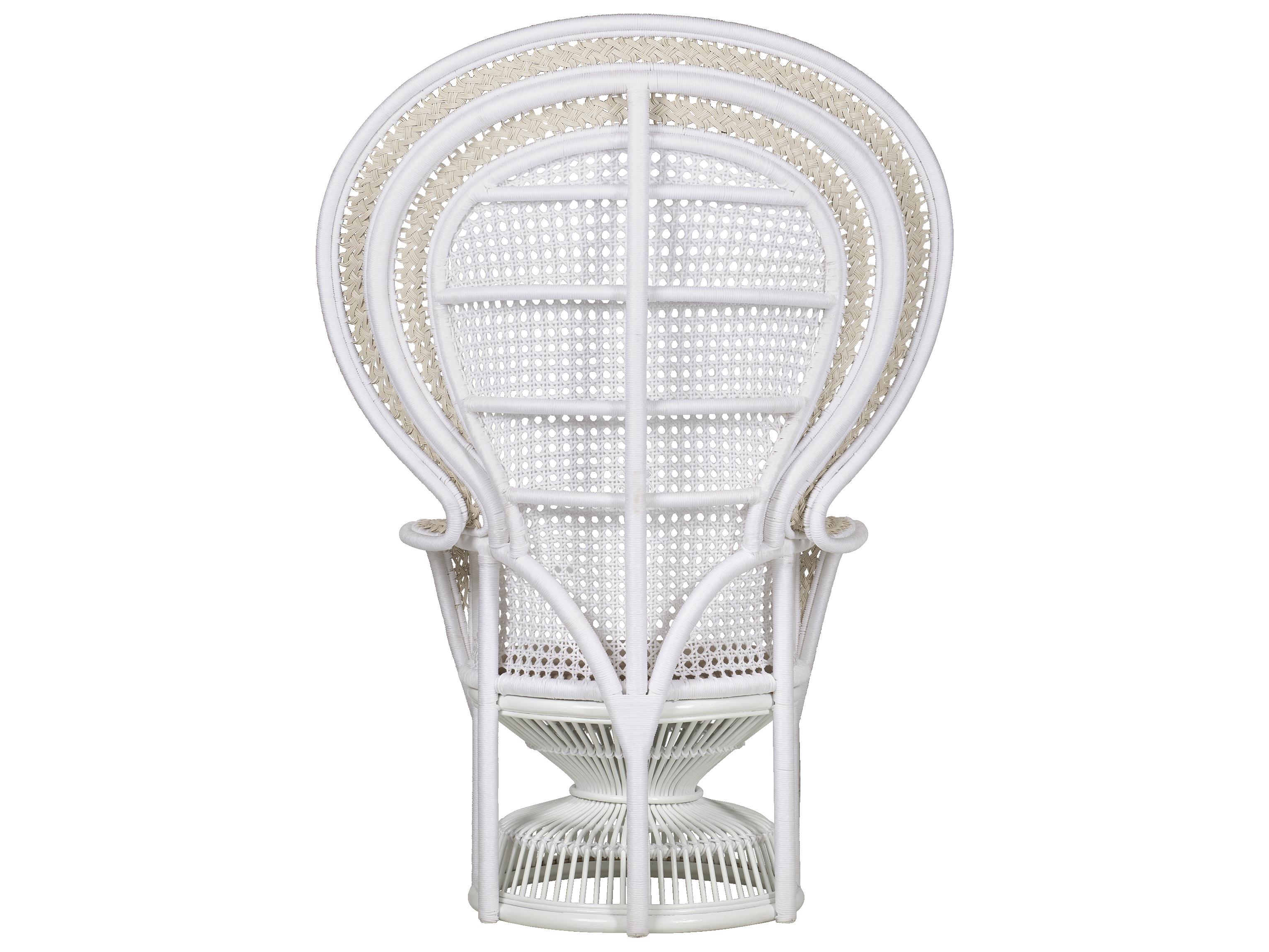 Currey & Company Emanuelle White Accent Chair