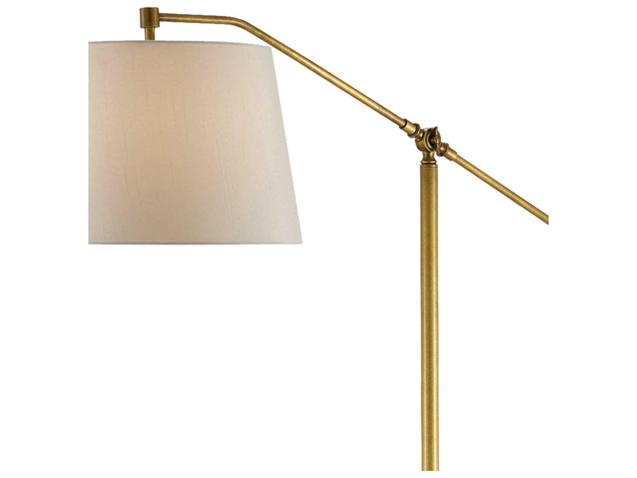 Currey & Company Maxstoke Antique Brass Floor Lamp