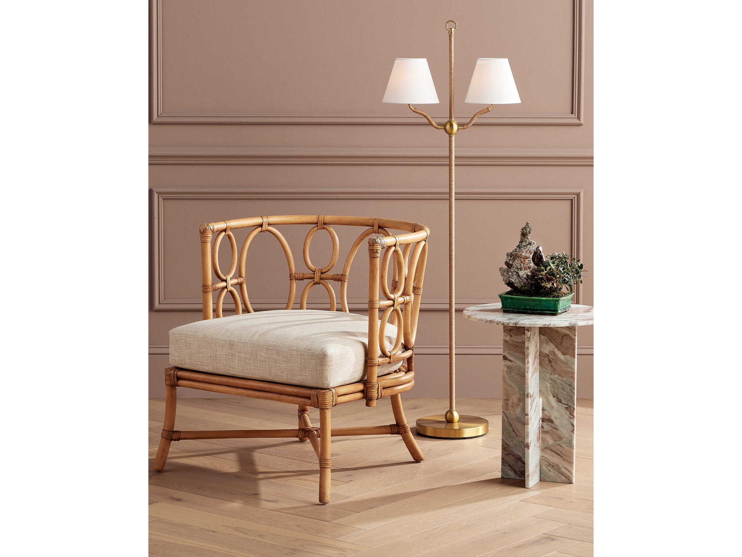 Currey & Company Sirocco Antique Brass Floor Lamp