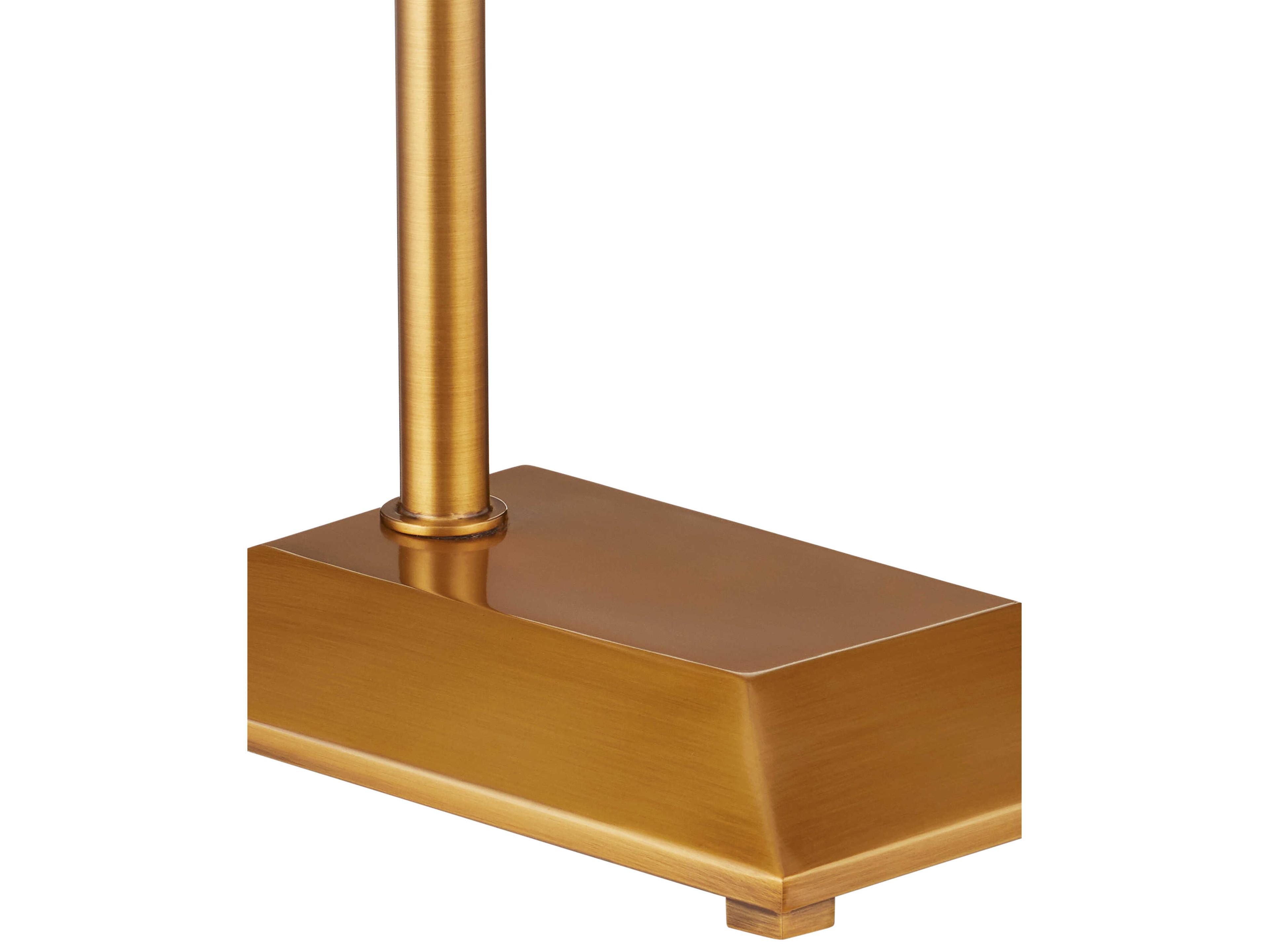 Currey & Company Autrand Antique Brass Floor Lamp