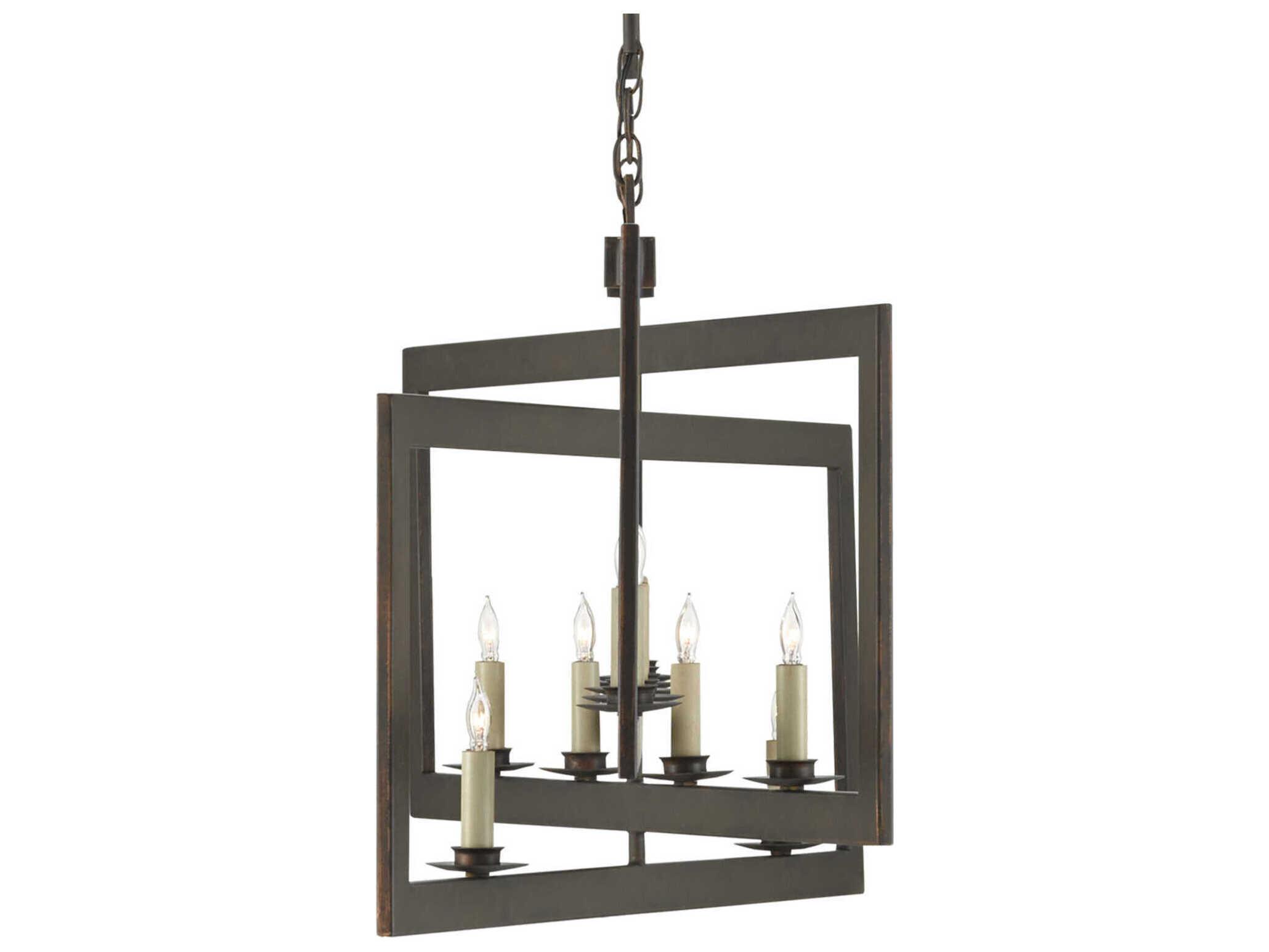 Currey & Company Middleton 11-Light Bronze Gold Island Pendant