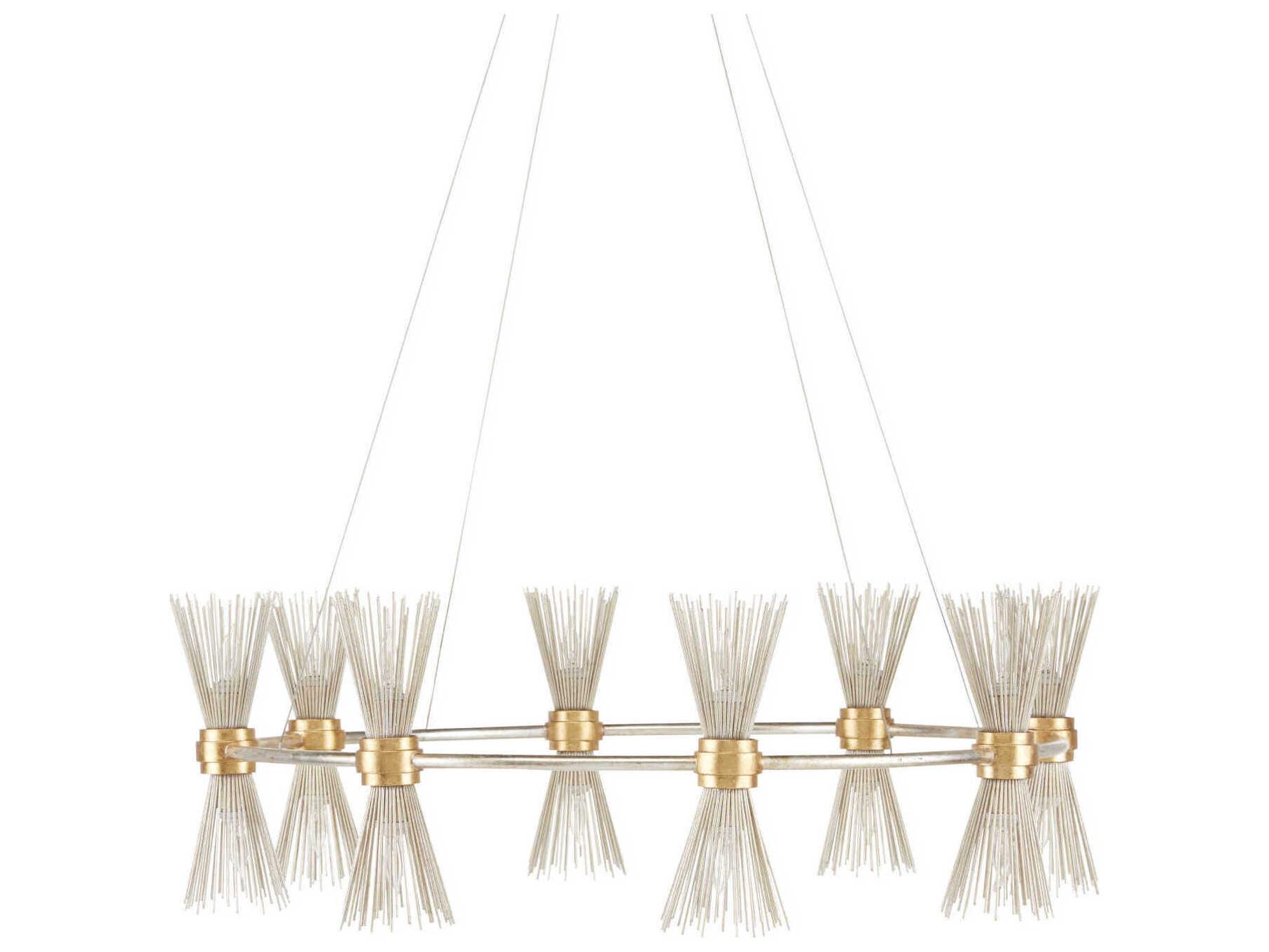 Currey & Company Novatude 16-Light Gold Chandelier