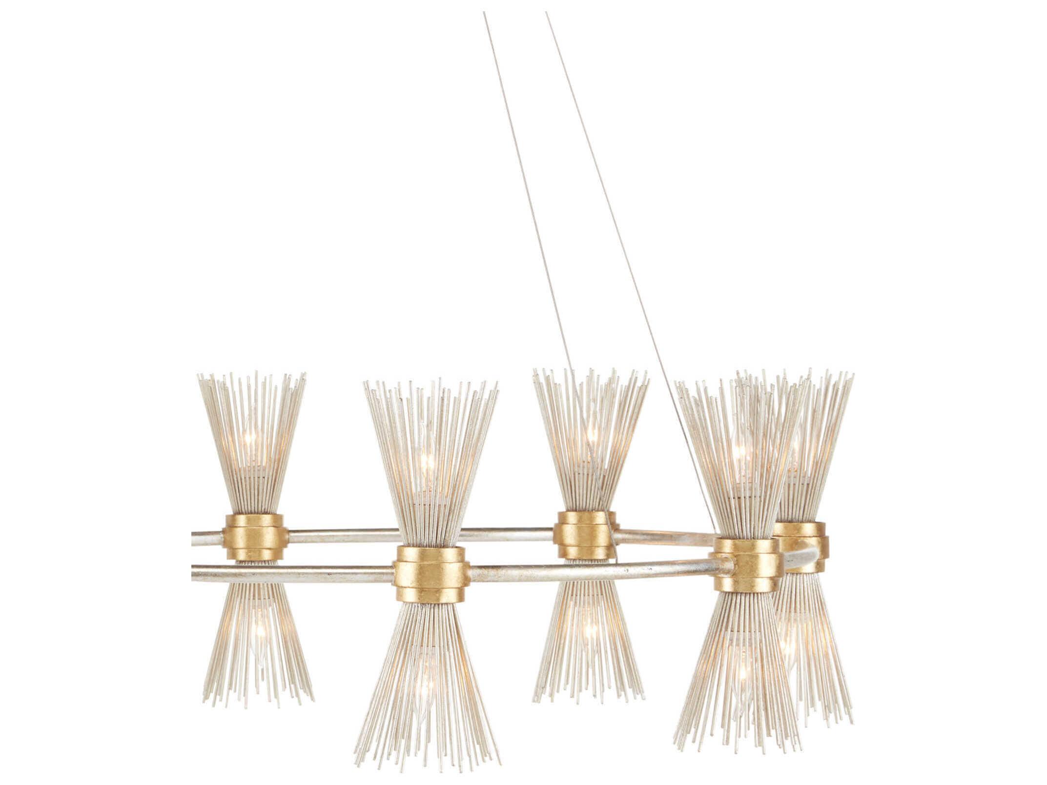 Currey & Company Novatude 16-Light Gold Chandelier