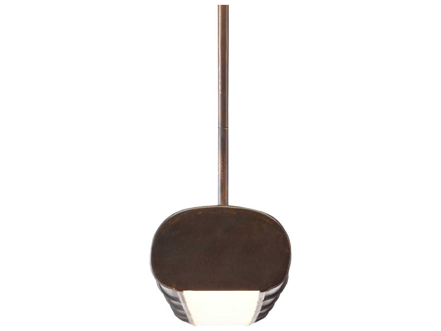 Currey & Company Lyon 5-Light Bronze Verdigris White Cylinder Island Pendant