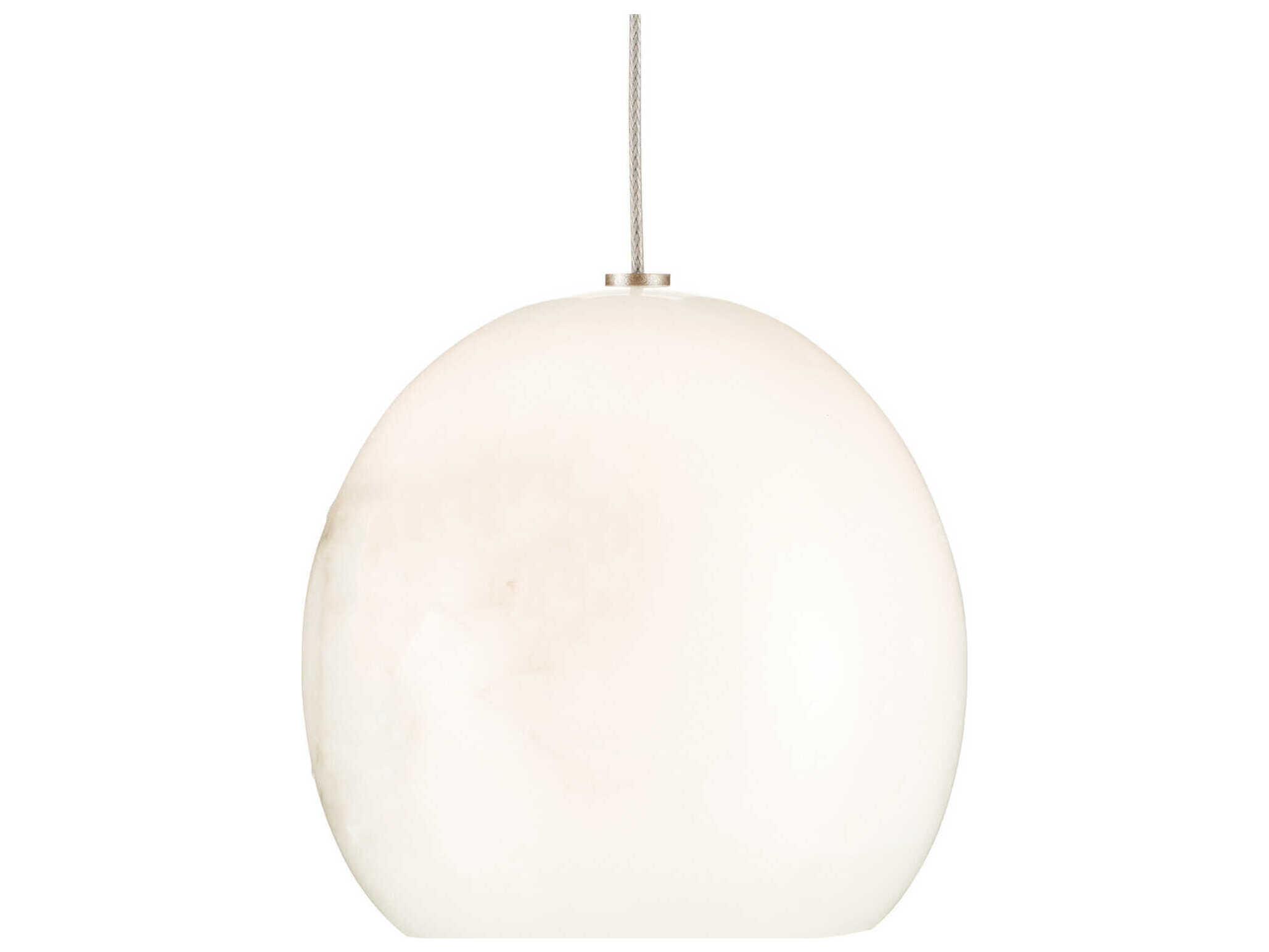 Currey & Company Lazio 15-Light Natural Painted Silver Dome Pendant