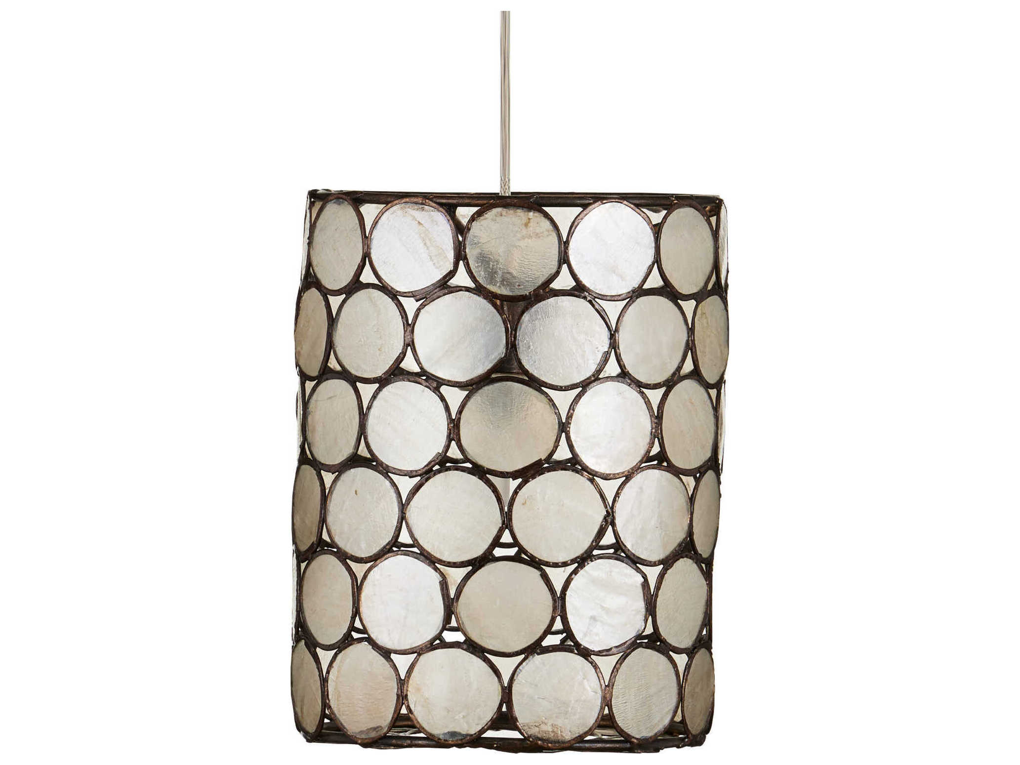 Currey & Company Regatta 36-Light Cupertino Silver Black Drum Tiered Pendant