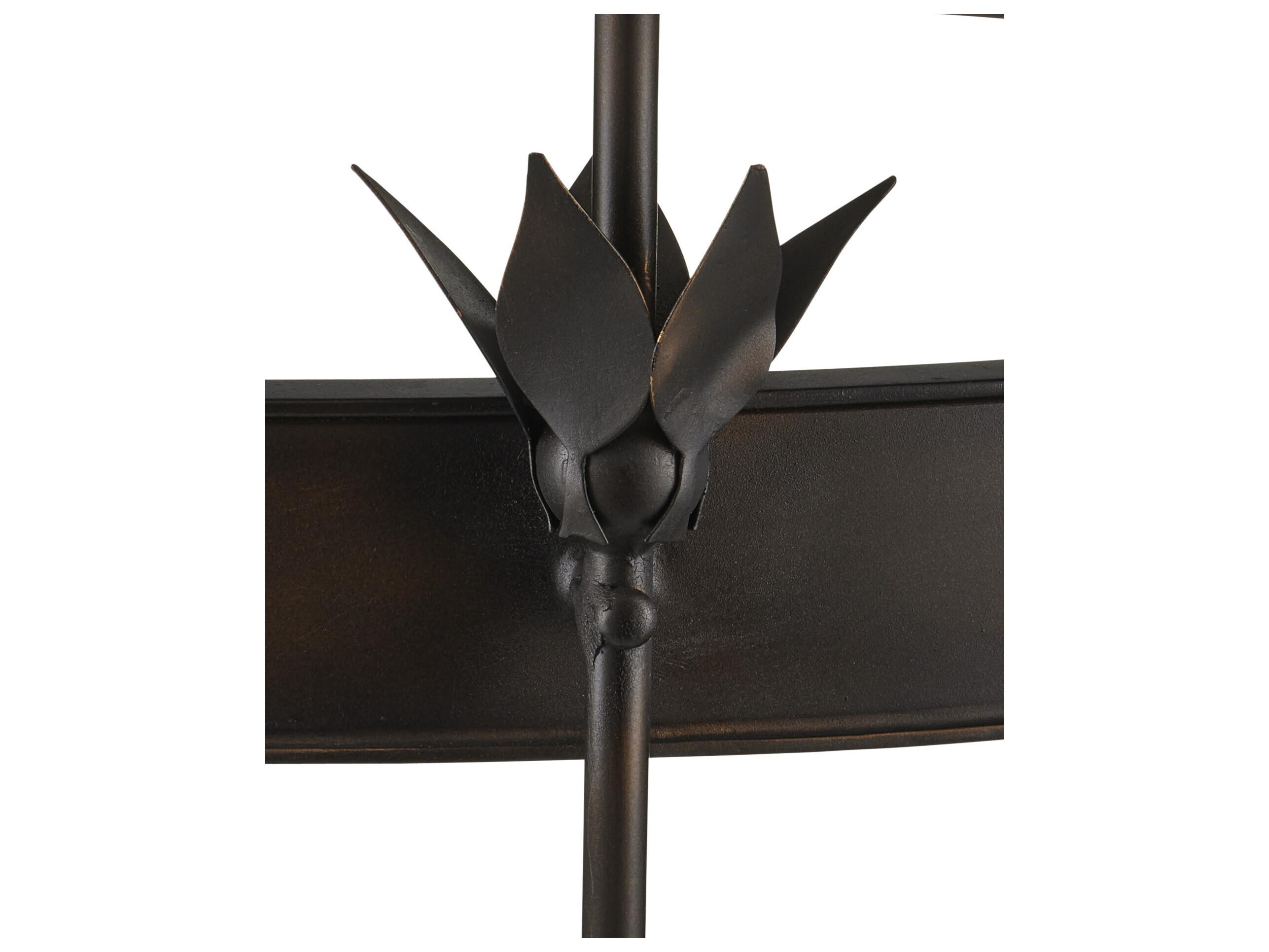 Currey & Company Coterie 8-Light Bronze Gold LED Chandelier