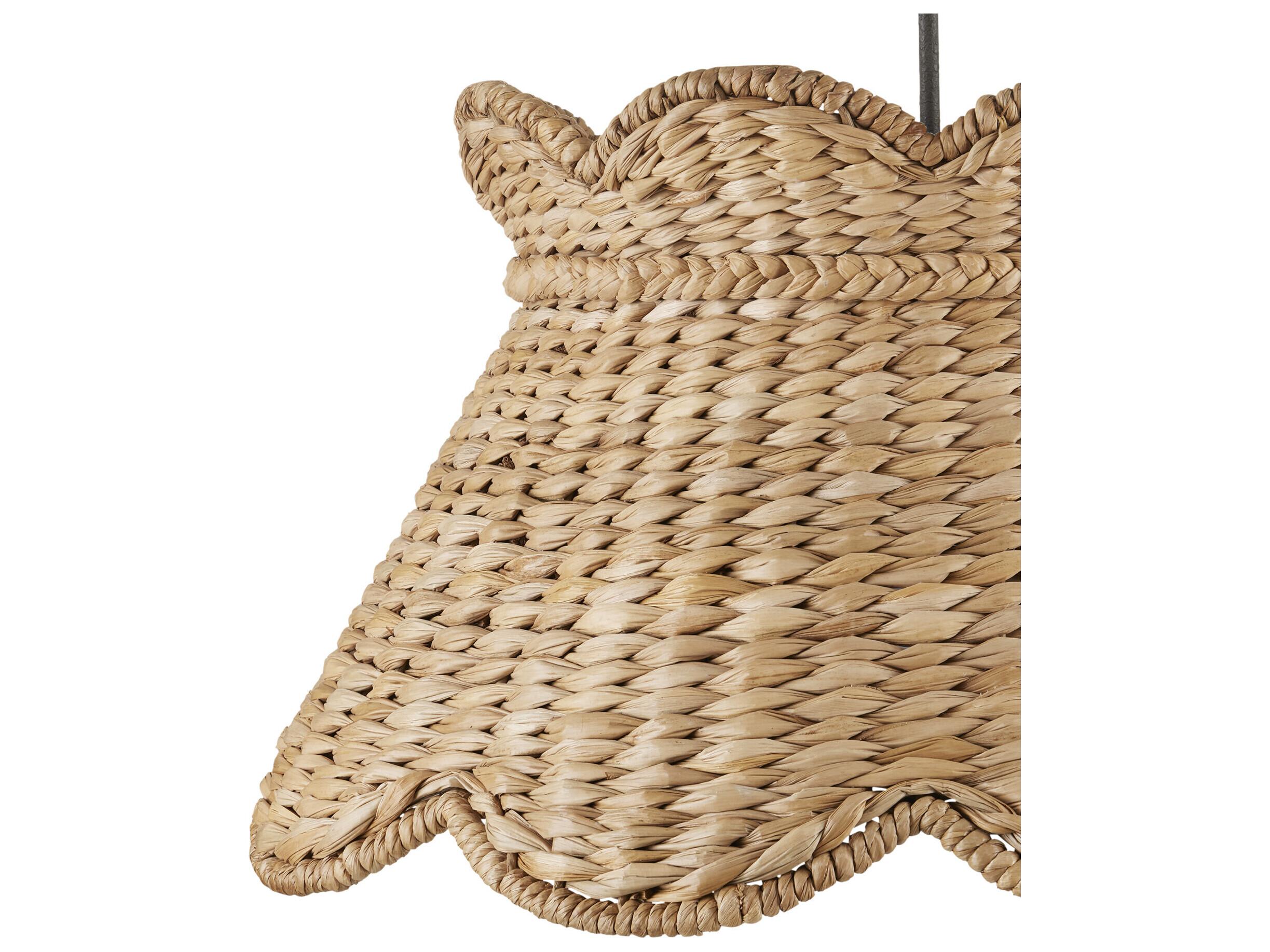 Currey & Company Annabelle 1-Light Natural Brown Pendant