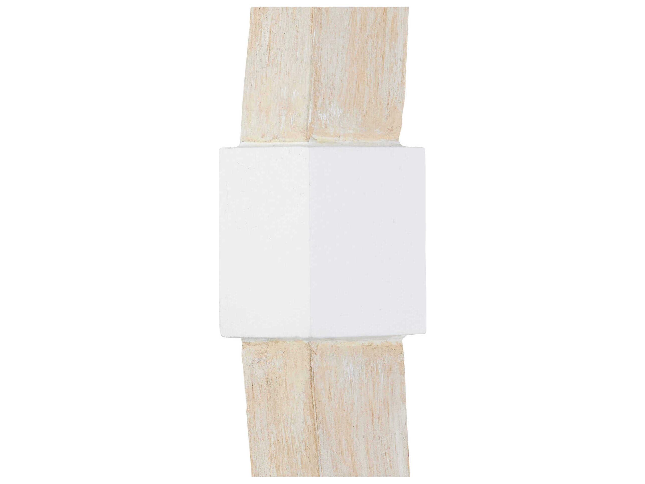 Currey & Company Bastian 6-Light Sandstone Sugar White Globe Chandelier