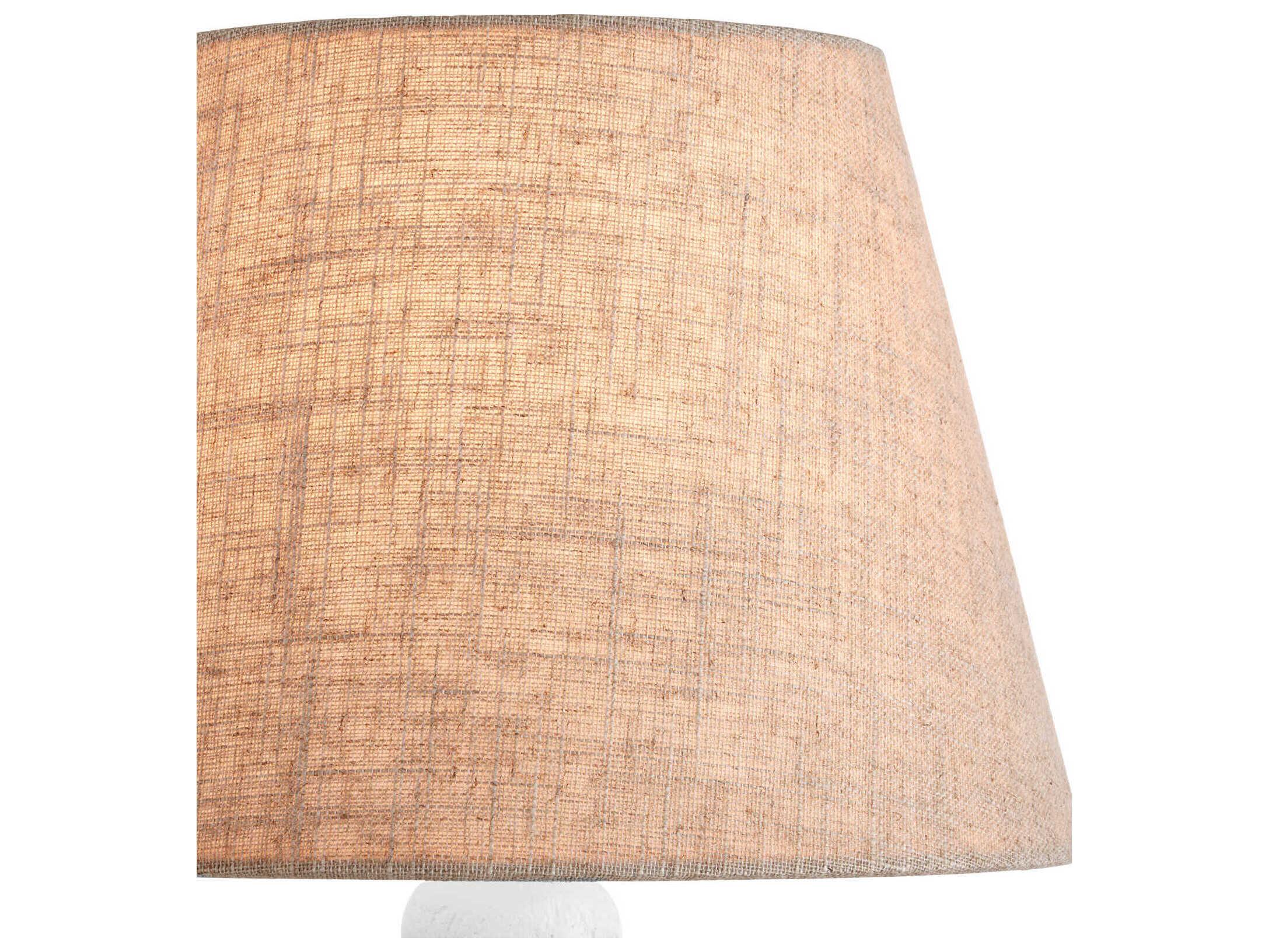 Currey & Company Charny 5-Light Gesso White Chandelier