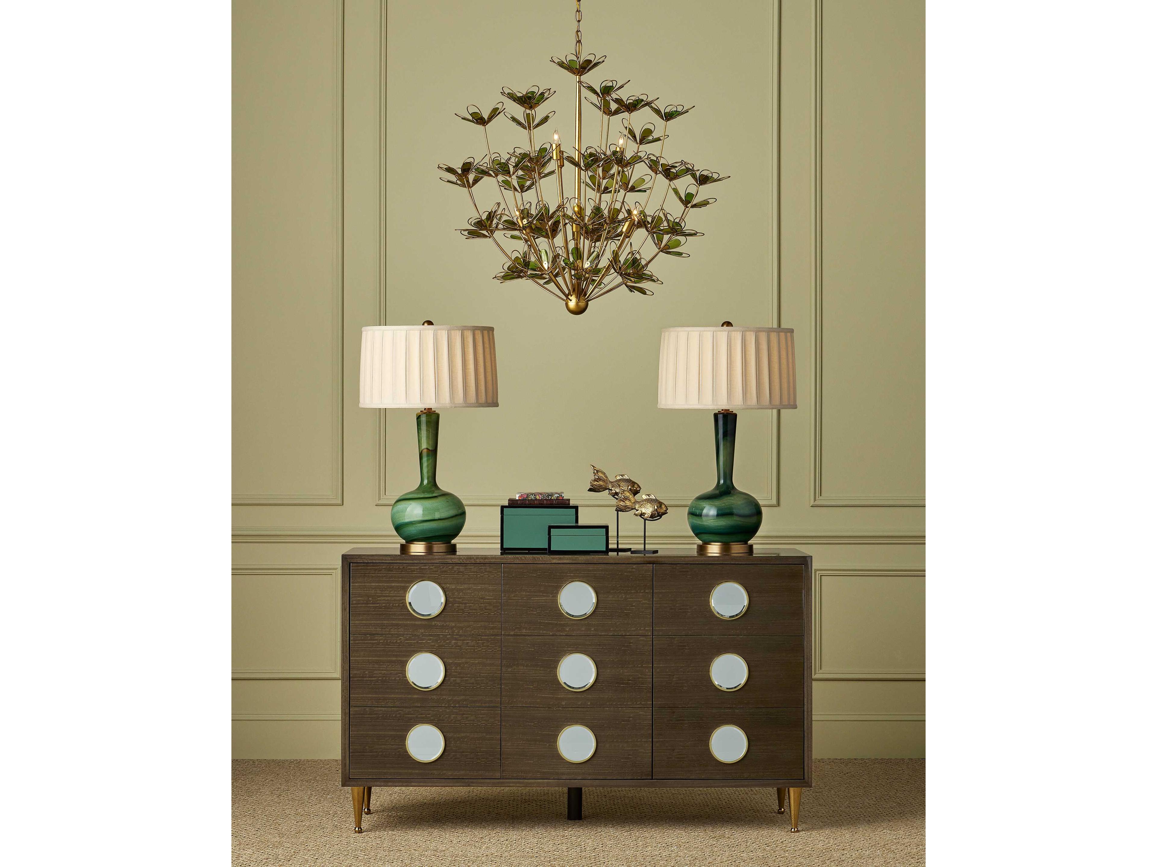 Currey & Company Midsummer 9-Light Gold Chandelier