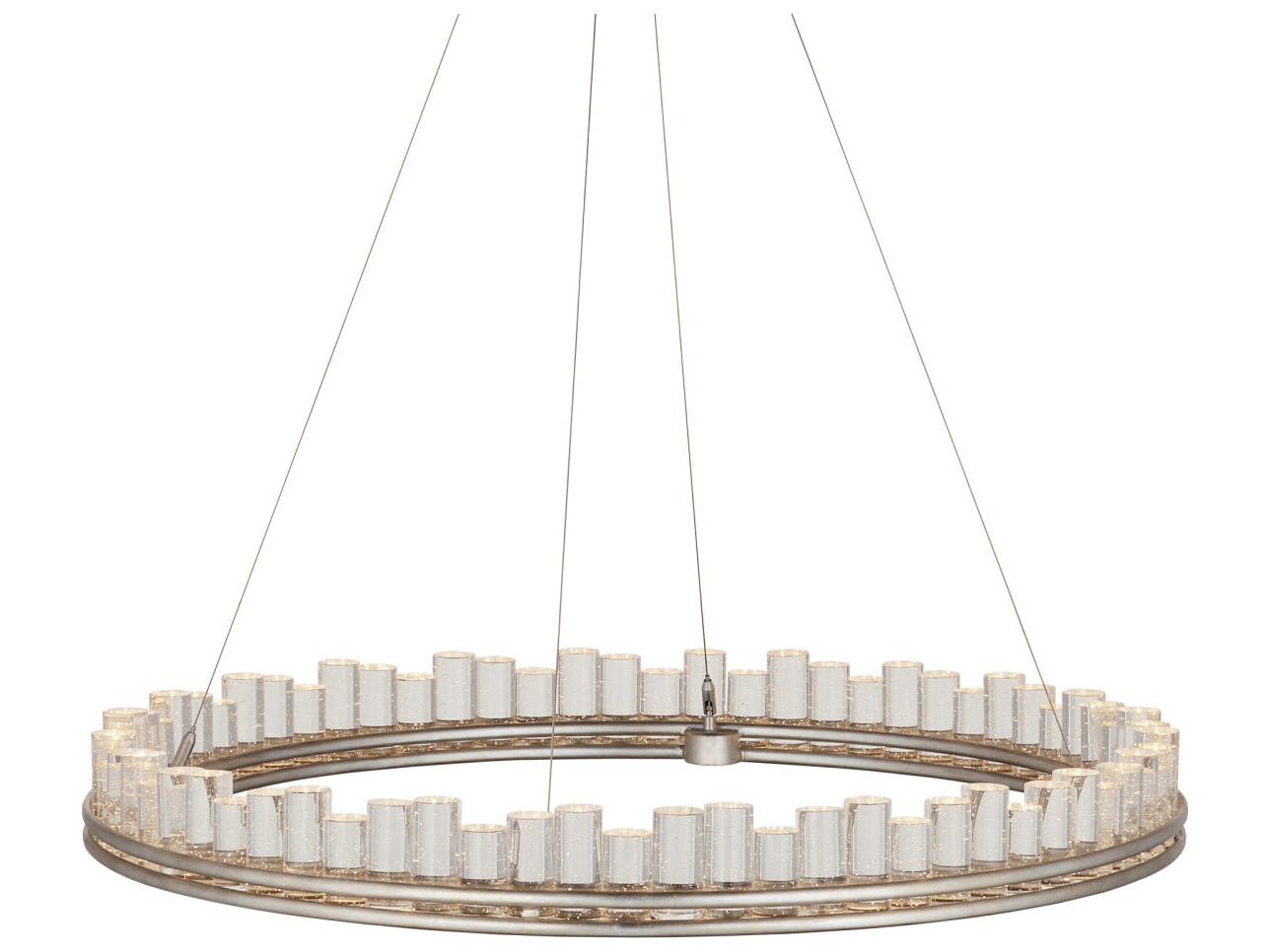 Currey & Company Pleiades 1-Light Silver Round Chandelier