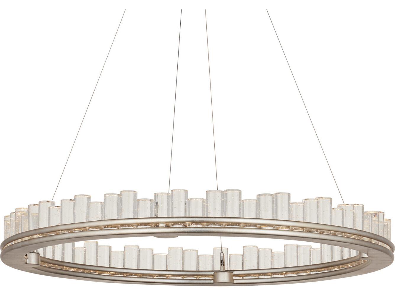 Currey & Company Pleiades 1-Light Silver Round Chandelier