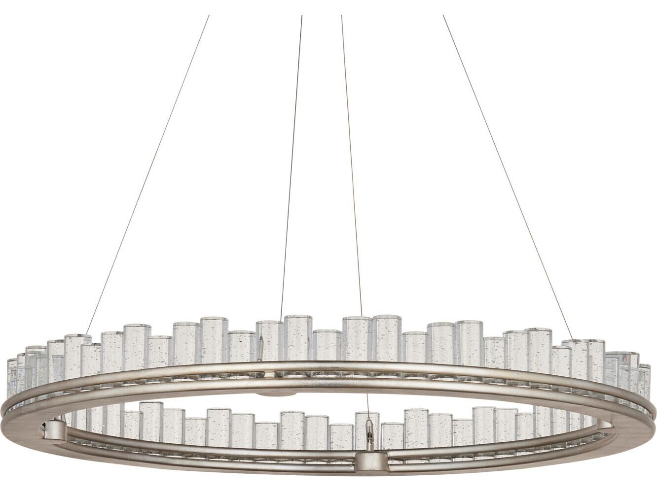 Currey & Company Pleiades 1-Light Silver Round Chandelier