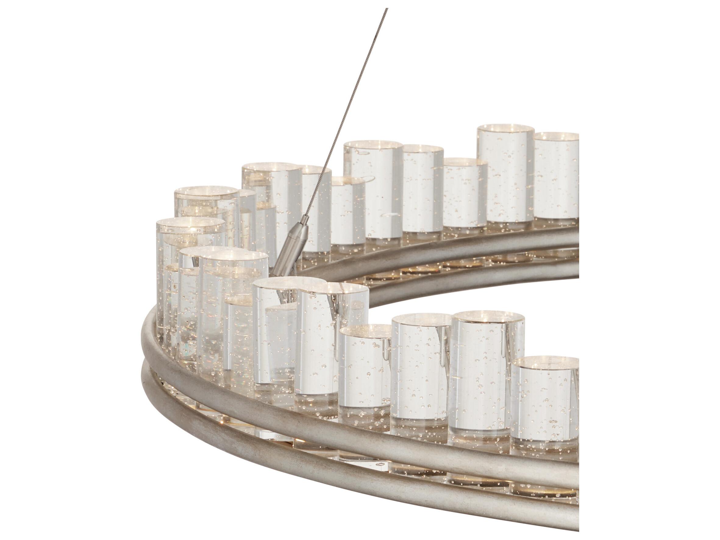 Currey & Company Pleiades 1-Light Silver Round Chandelier