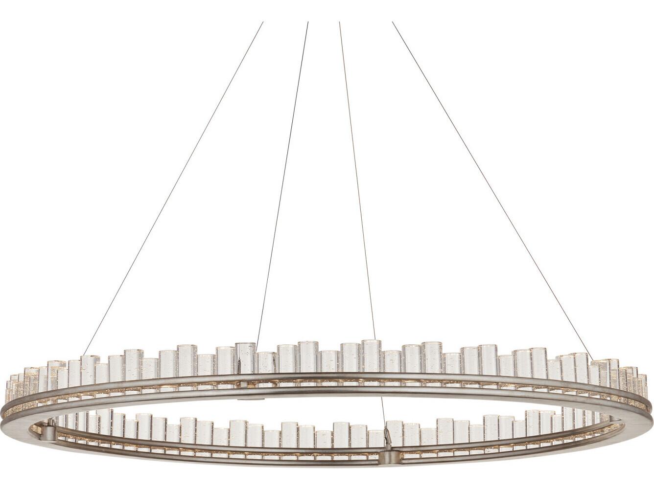 Currey & Company Pleiades 1-Light Silver Round Chandelier