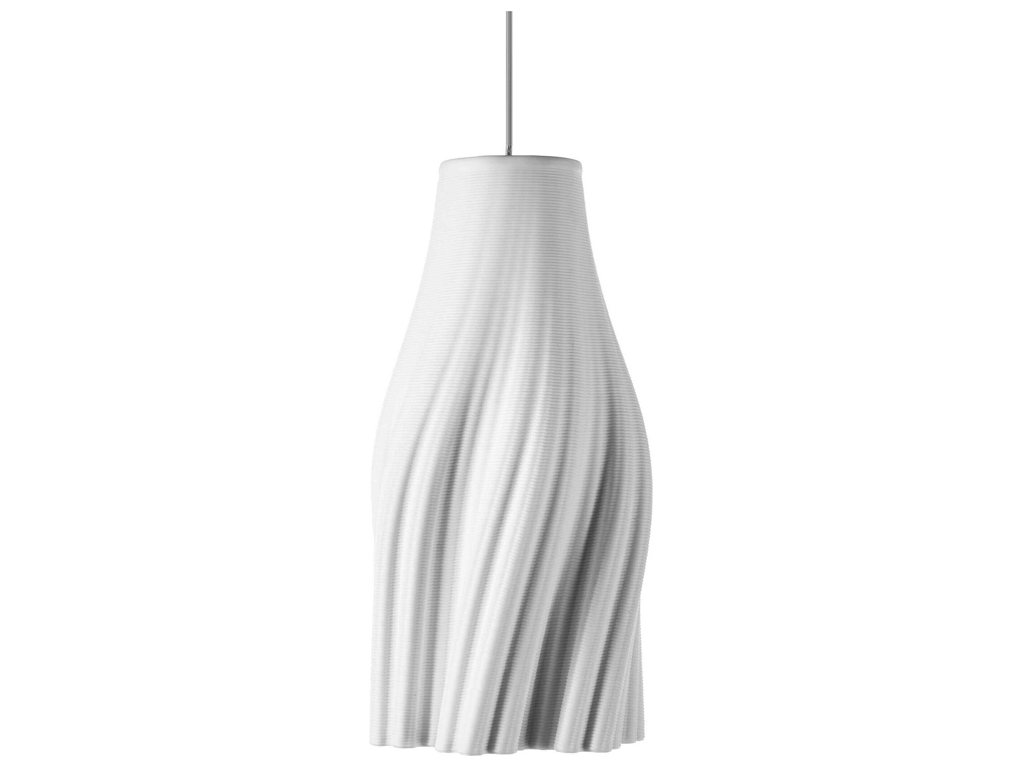 Currey & Company Posh 36-Light Textured White Pendant