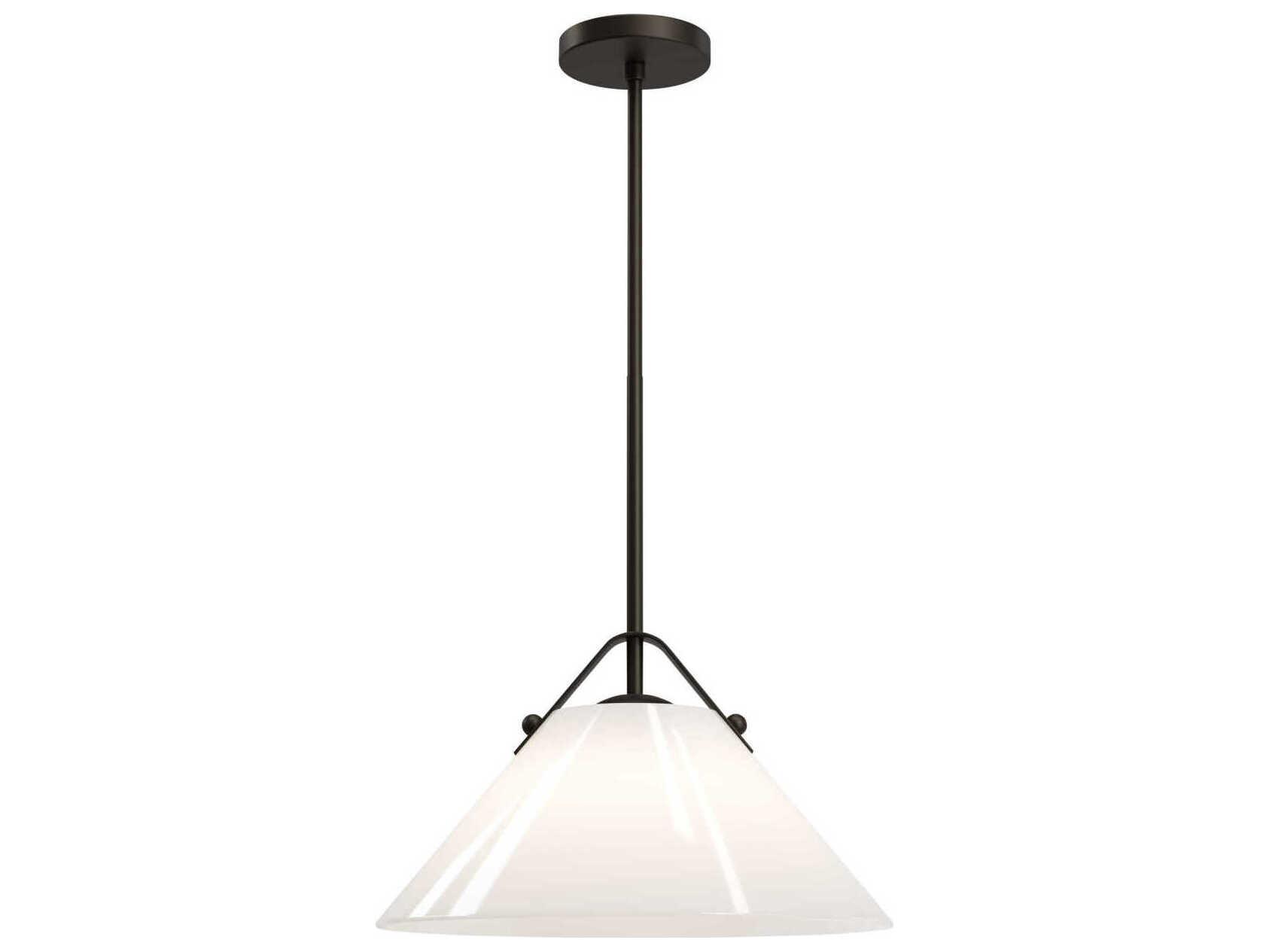 Currey & Company Bronwen 1-Light Oil Rubbed Bronze Semi Flush Mount