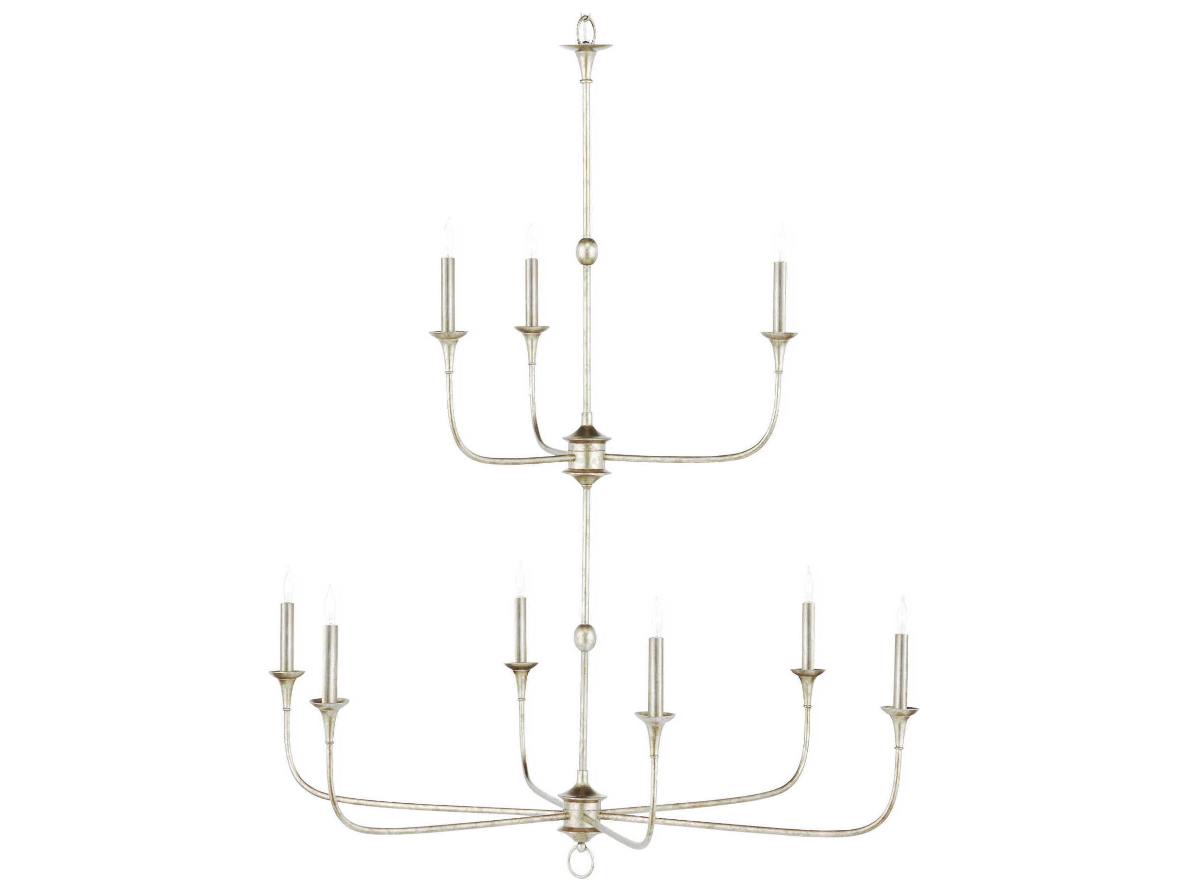 Currey & Company Nottaway 9-Light Champagne Chandelier