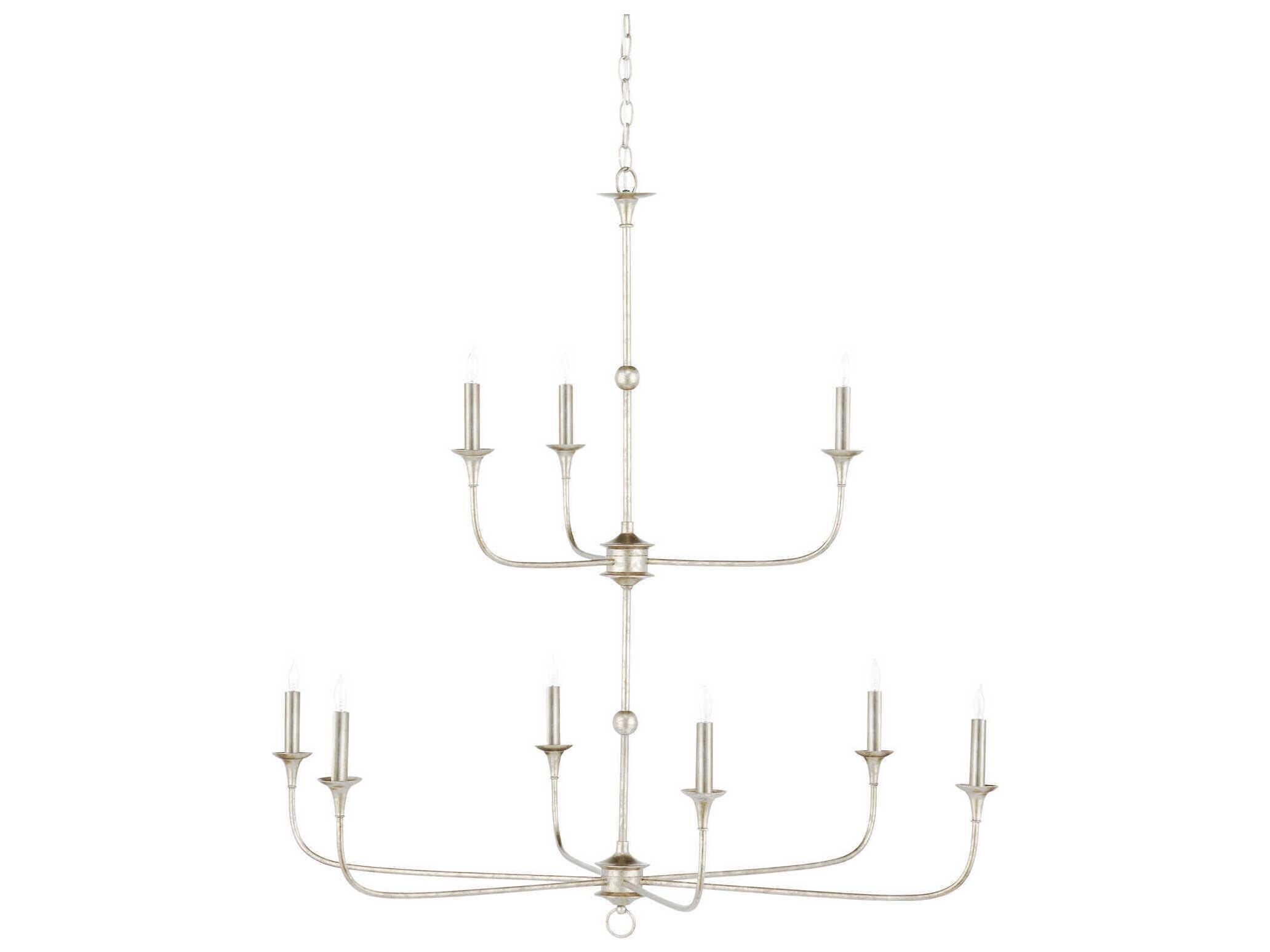 Currey & Company Nottaway 9-Light Champagne Chandelier