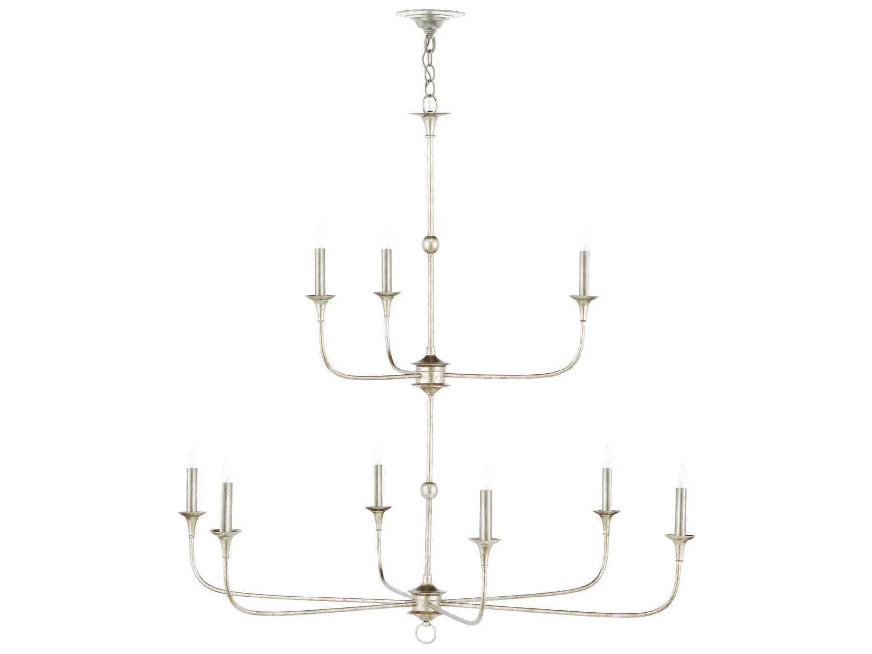 Currey & Company Nottaway 9-Light Champagne Chandelier