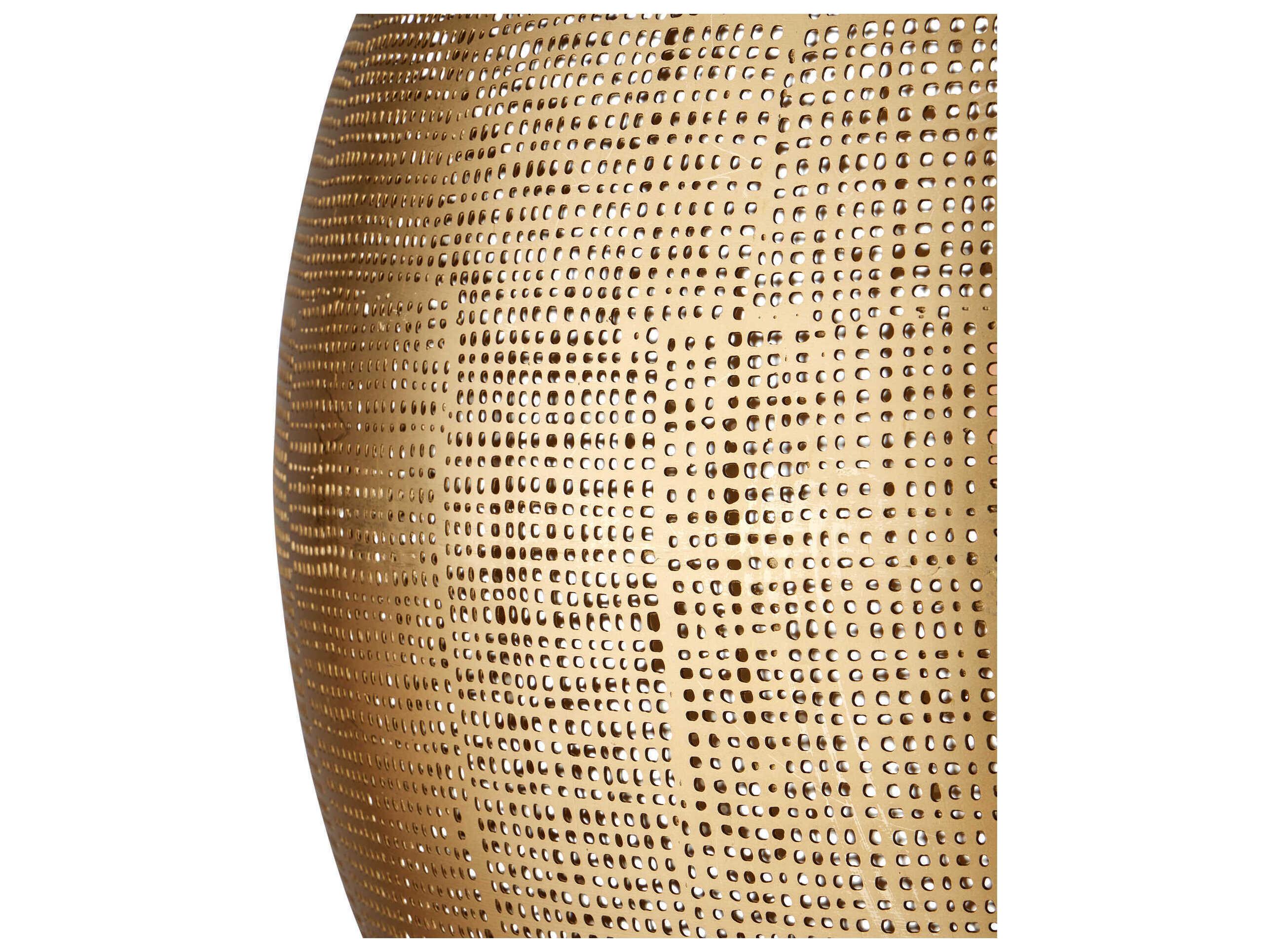 Currey & Company Buckram 1-Light Antique Brass Globe Pendant