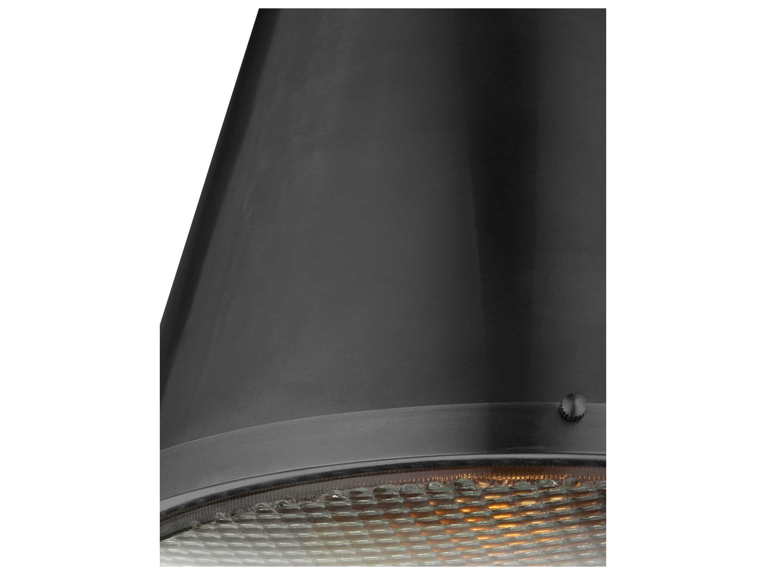 Currey & Company Seafarer 1-Light Matte Black Pendant