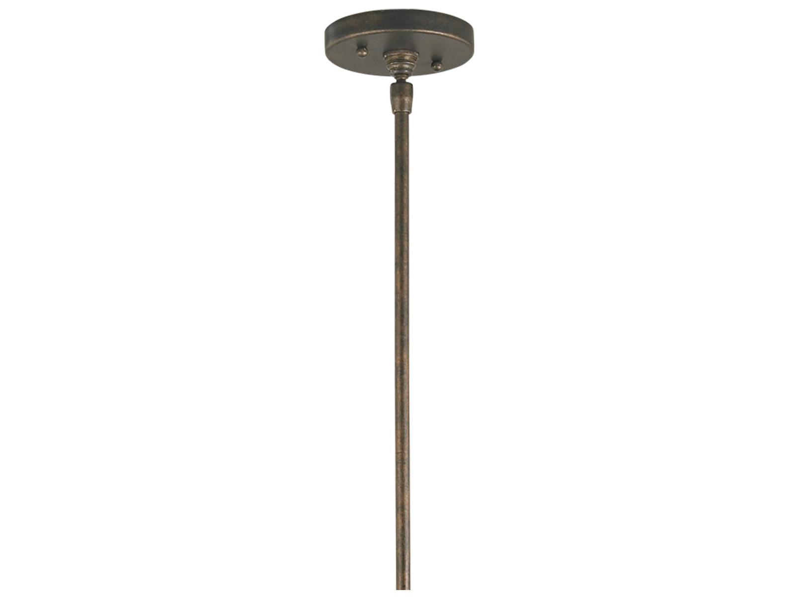 Currey & Company Regatta 1-Light Cupertino Copper Cylinder Mini Pendant