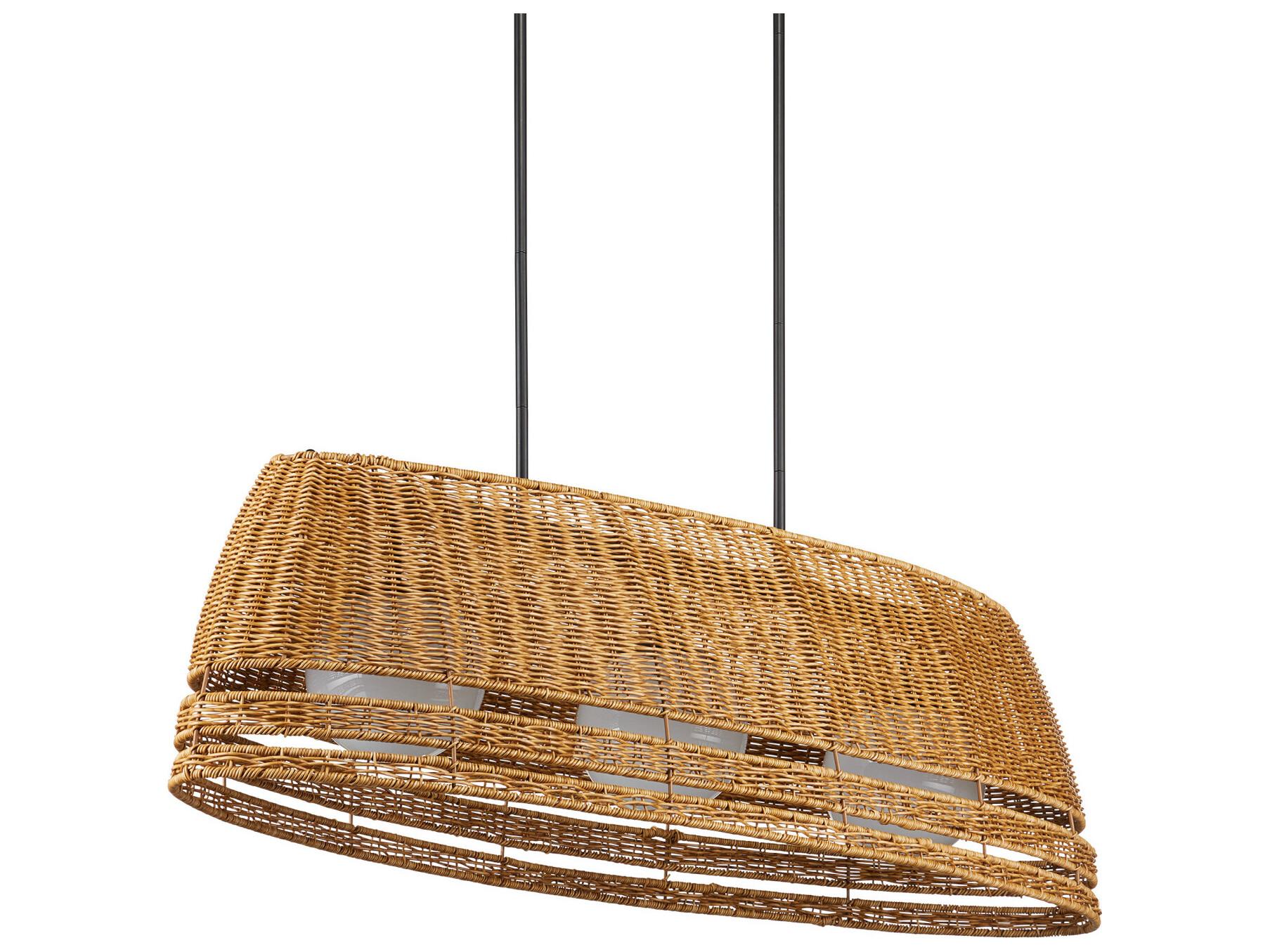 Currey & Company Barbary 3-Light Outdoor Light