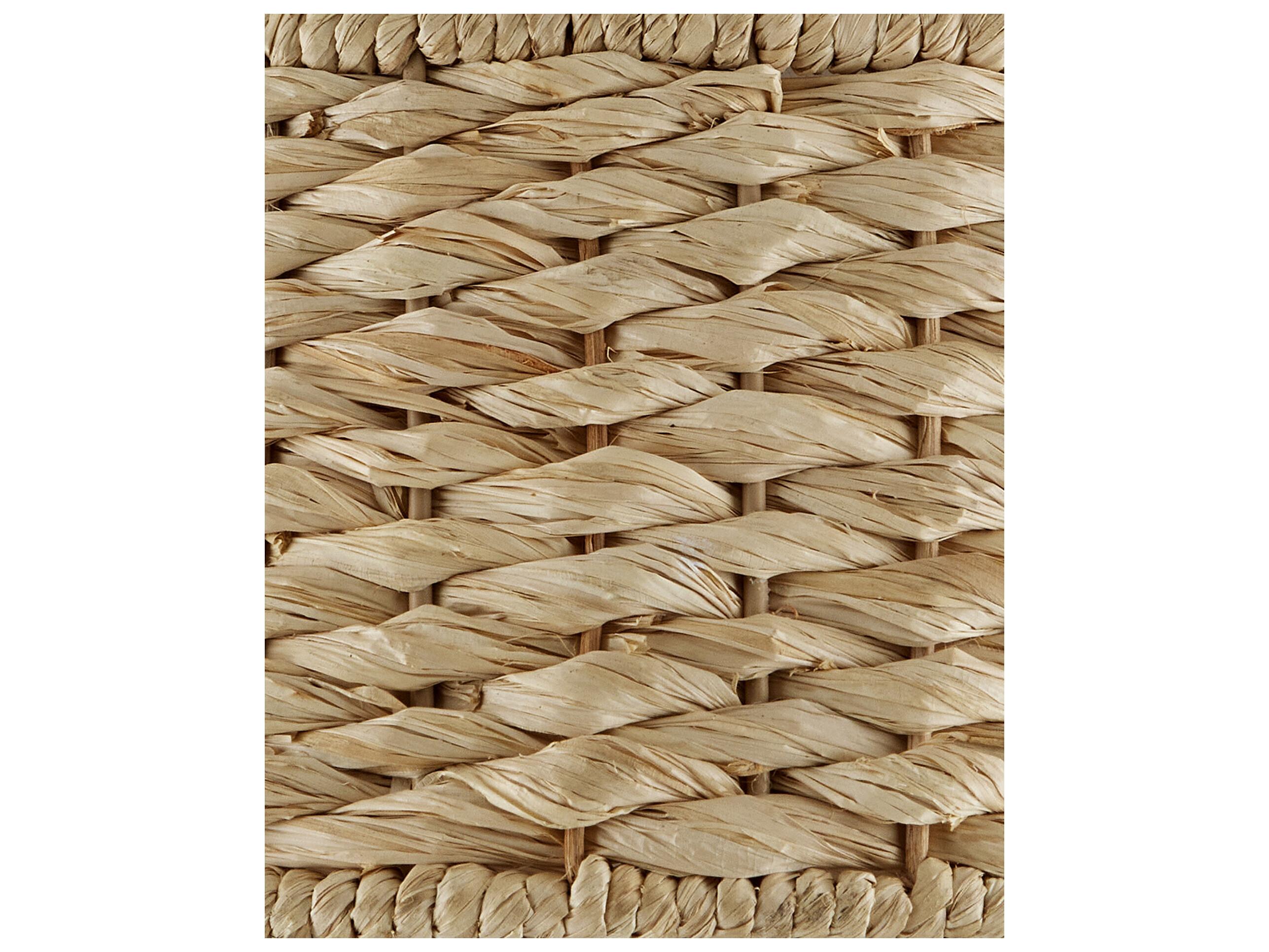 Currey & Company Colchester 1-Light Sugar White Natural Brown LED Drum Flush Mount