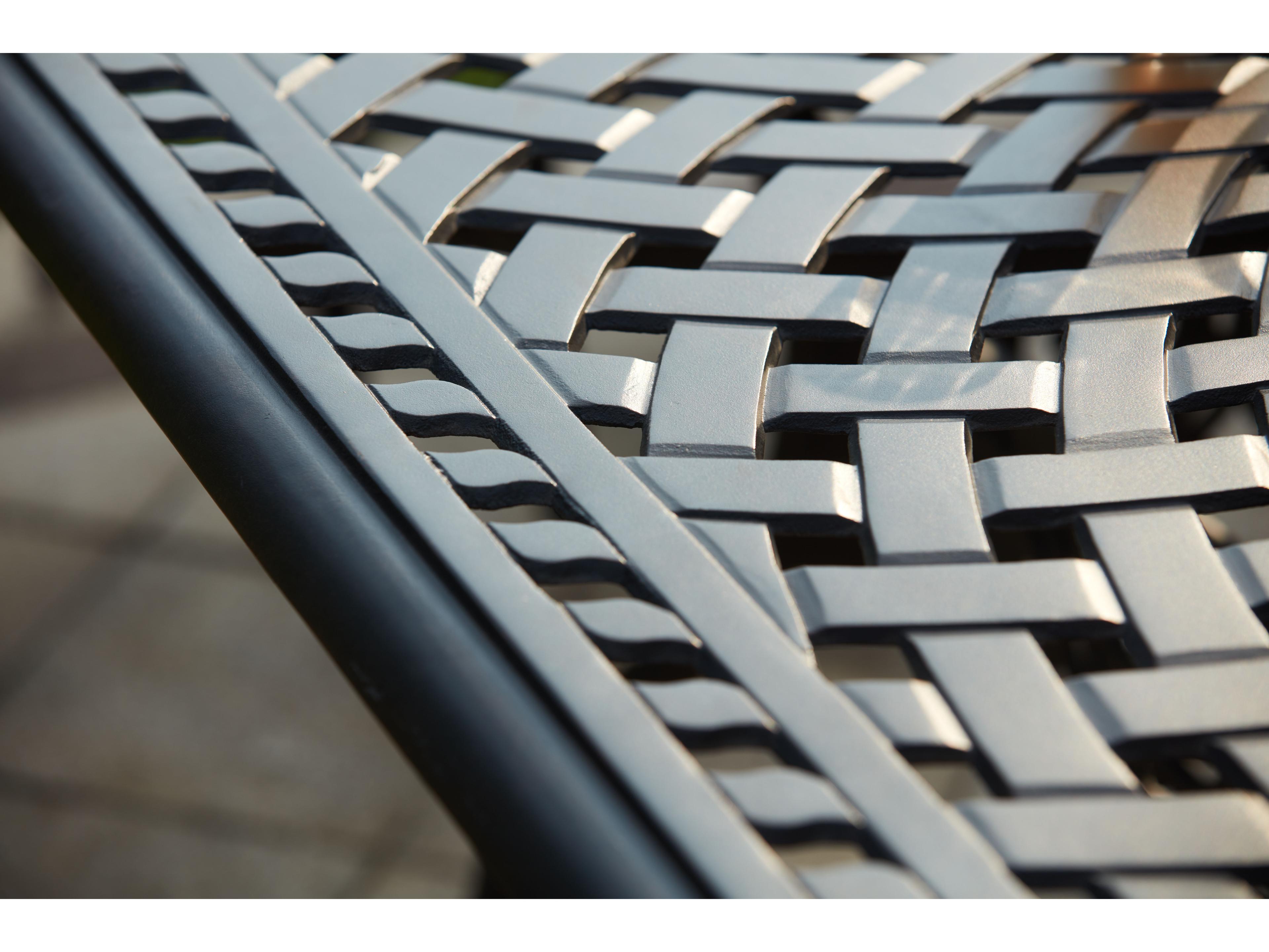 Darlee Outdoor Living Santa Barbara Cast Aluminum 9-Piece Dining Set with Cushions and 60'' Square Dining Table