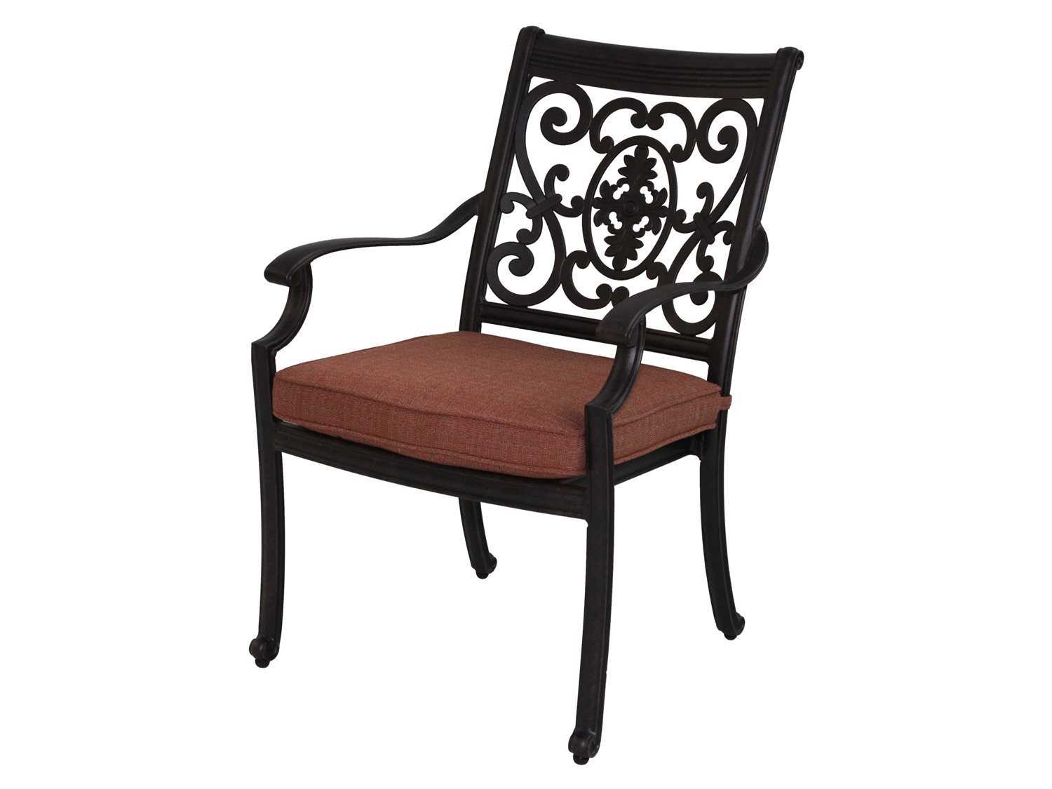 Darlee Outdoor Living St. Cruz Replacement Dining Chair Seat Cushion