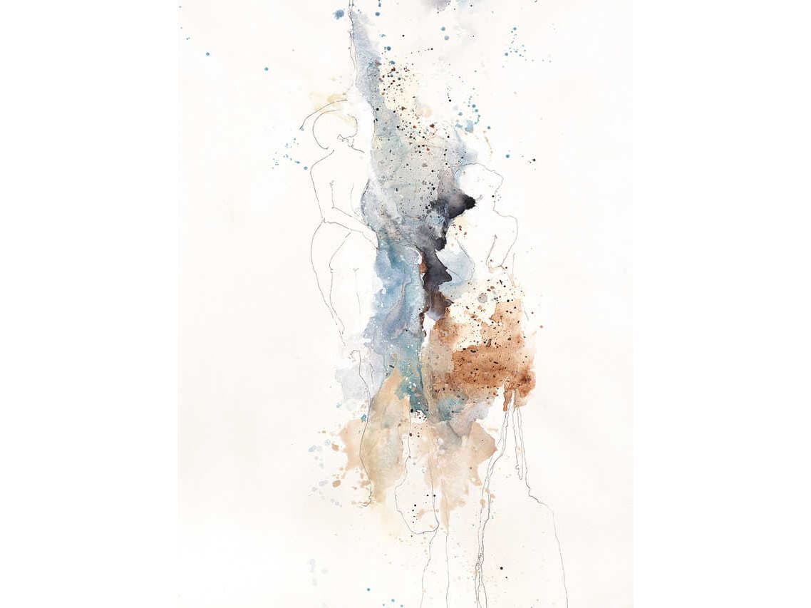 Daleno Behind the Drapes I Wall Art