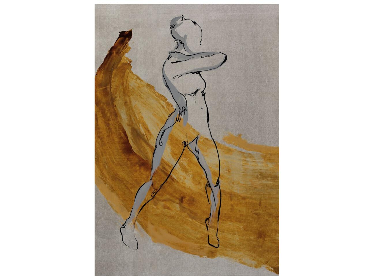 Daleno Colored Curtain II Wall Art