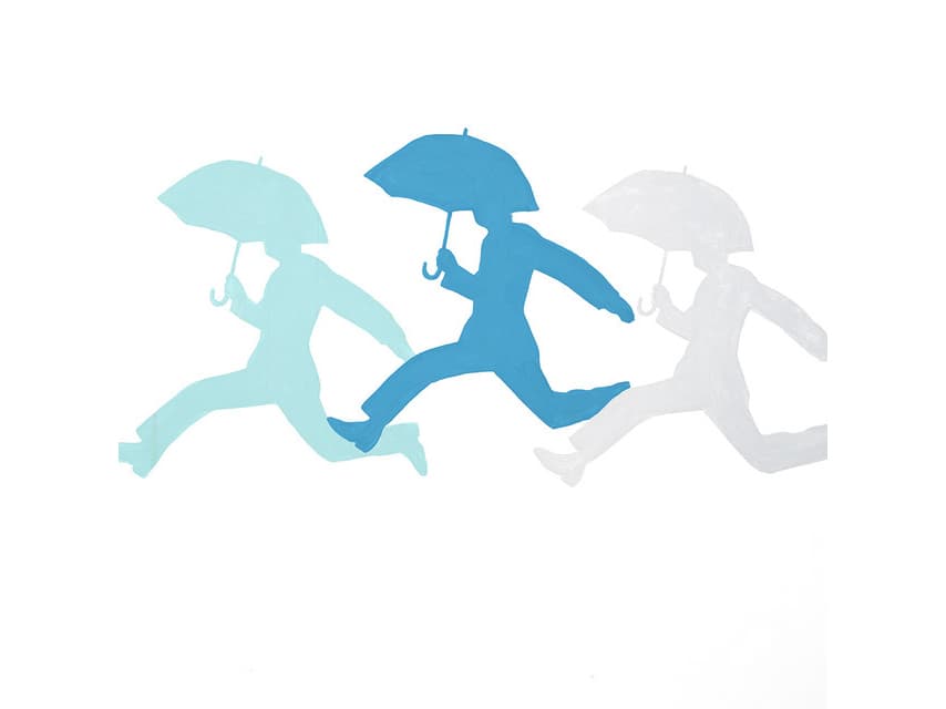 Daleno Downpour II Wall Art