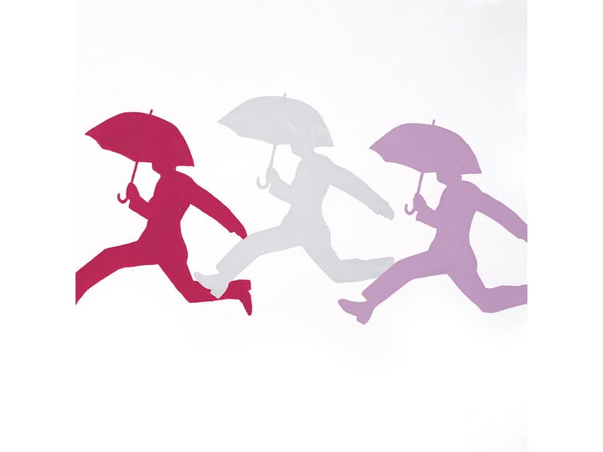 Daleno Downpour IV Wall Art