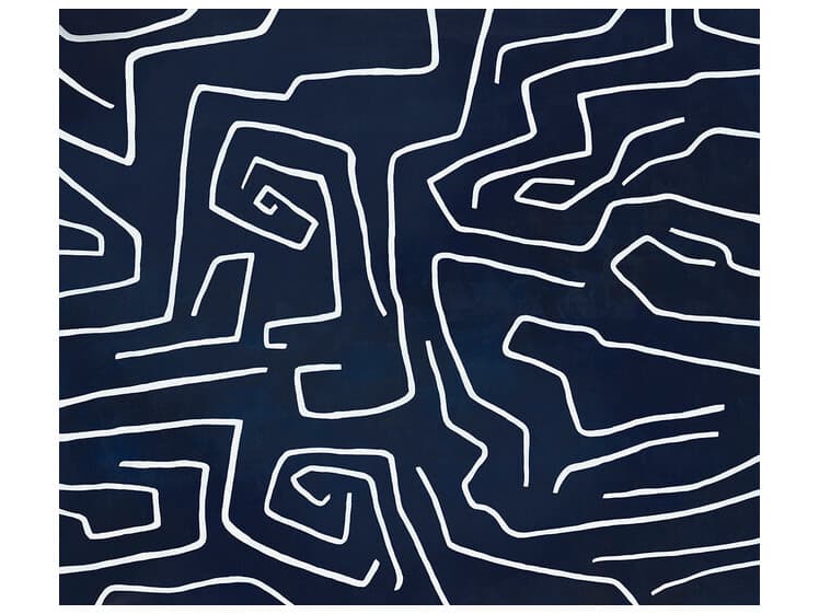 Daleno October Maze Wall Art