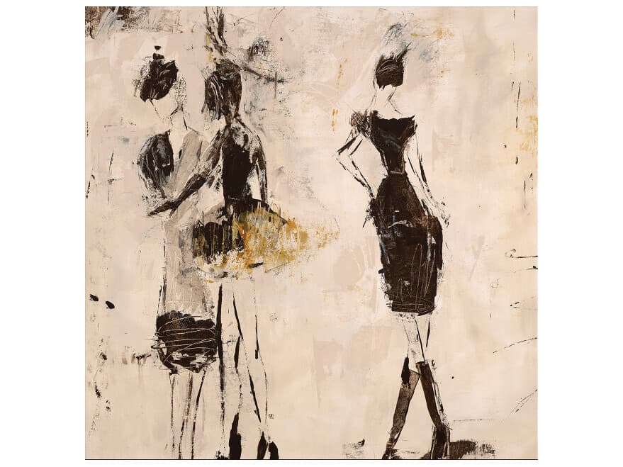 Daleno Behind the Curtain I Wall Art